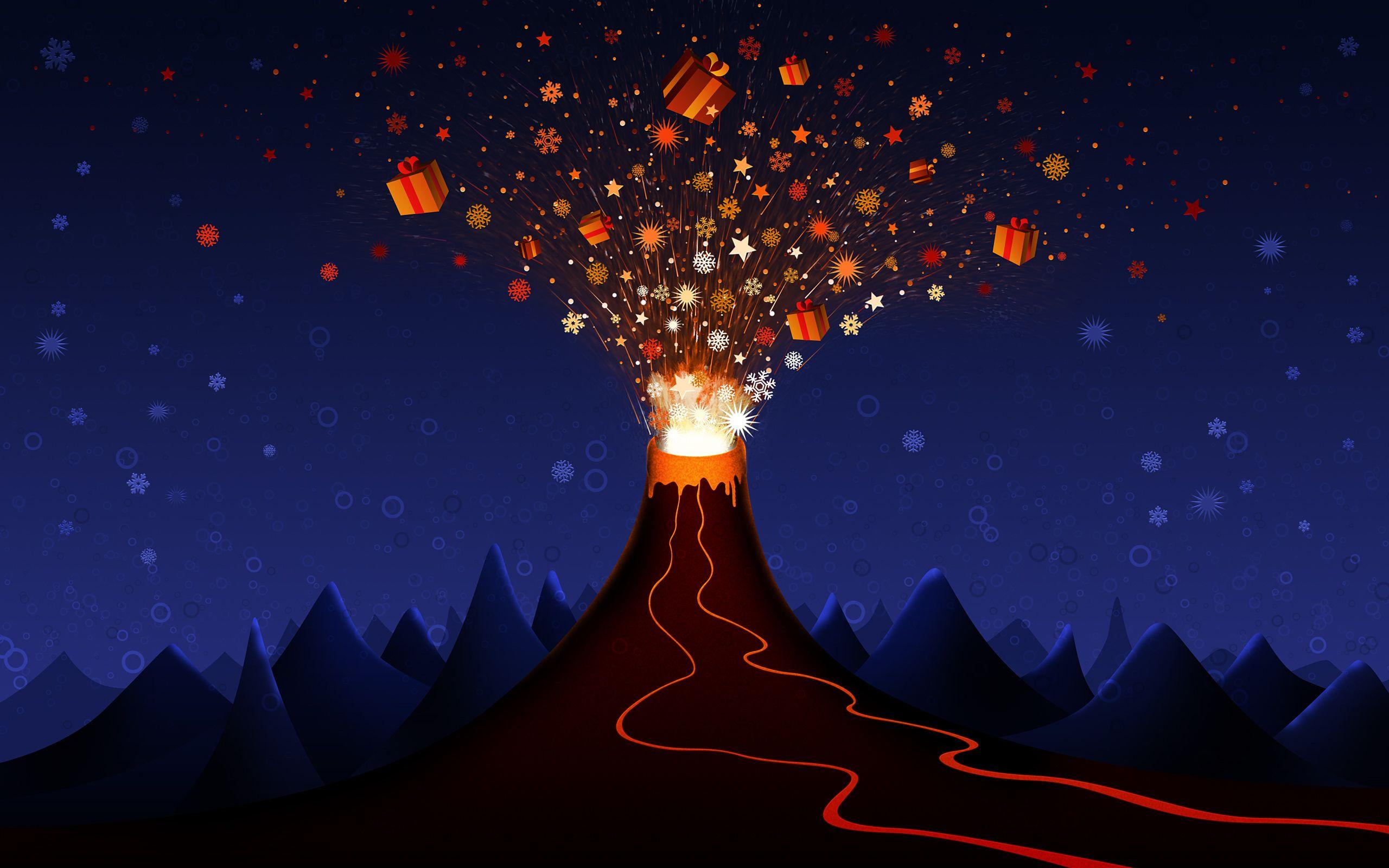 2560x1600 Christmas Volcano # 2560x1600. All For Desktop