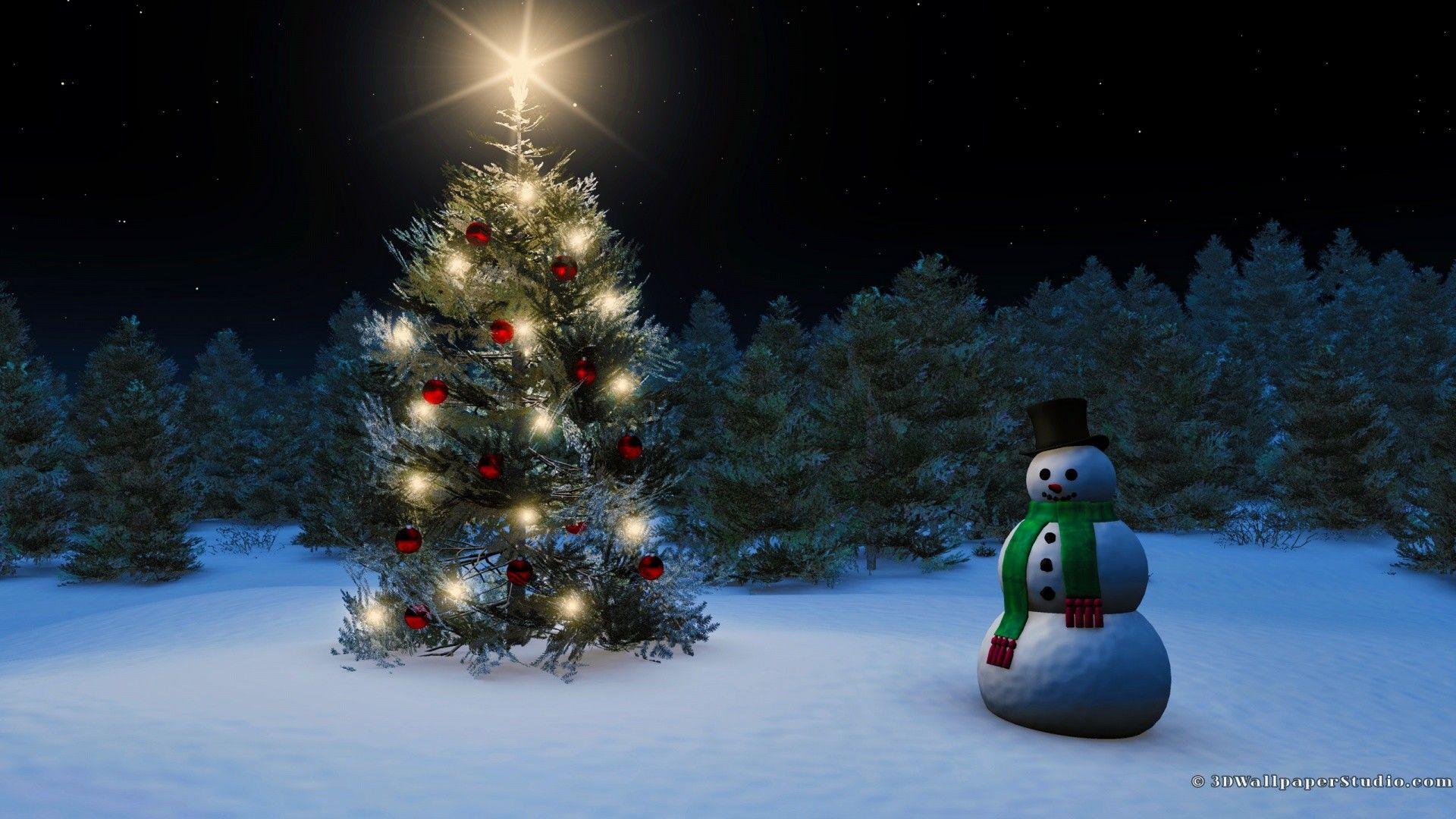 1920x1080 HD Christmas Desktop Background