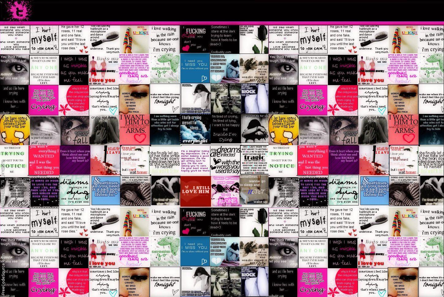 1450x970 Free download Depressing collage Formspring Background
