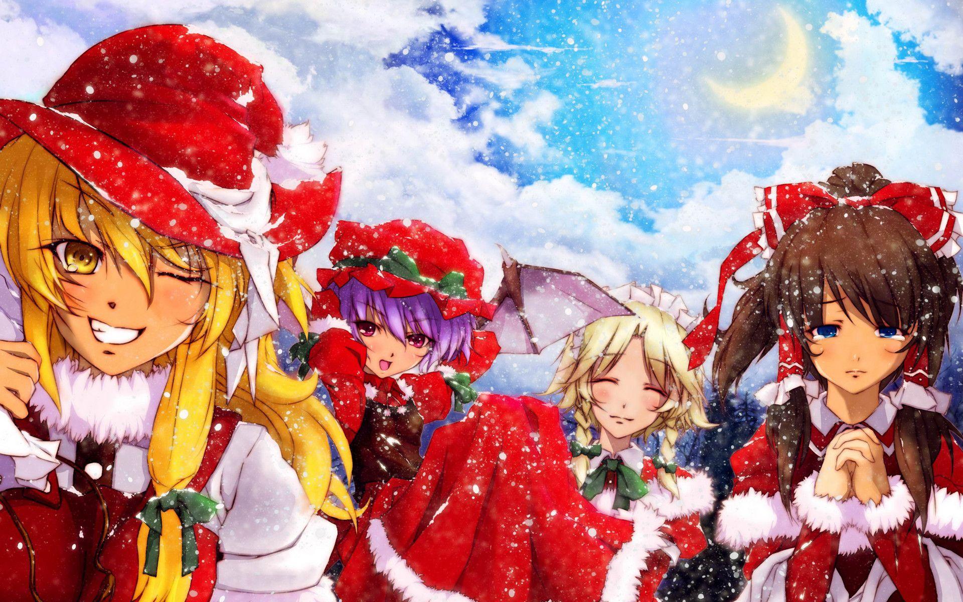 1920x1200 Anime Christmas Wallpaper HD