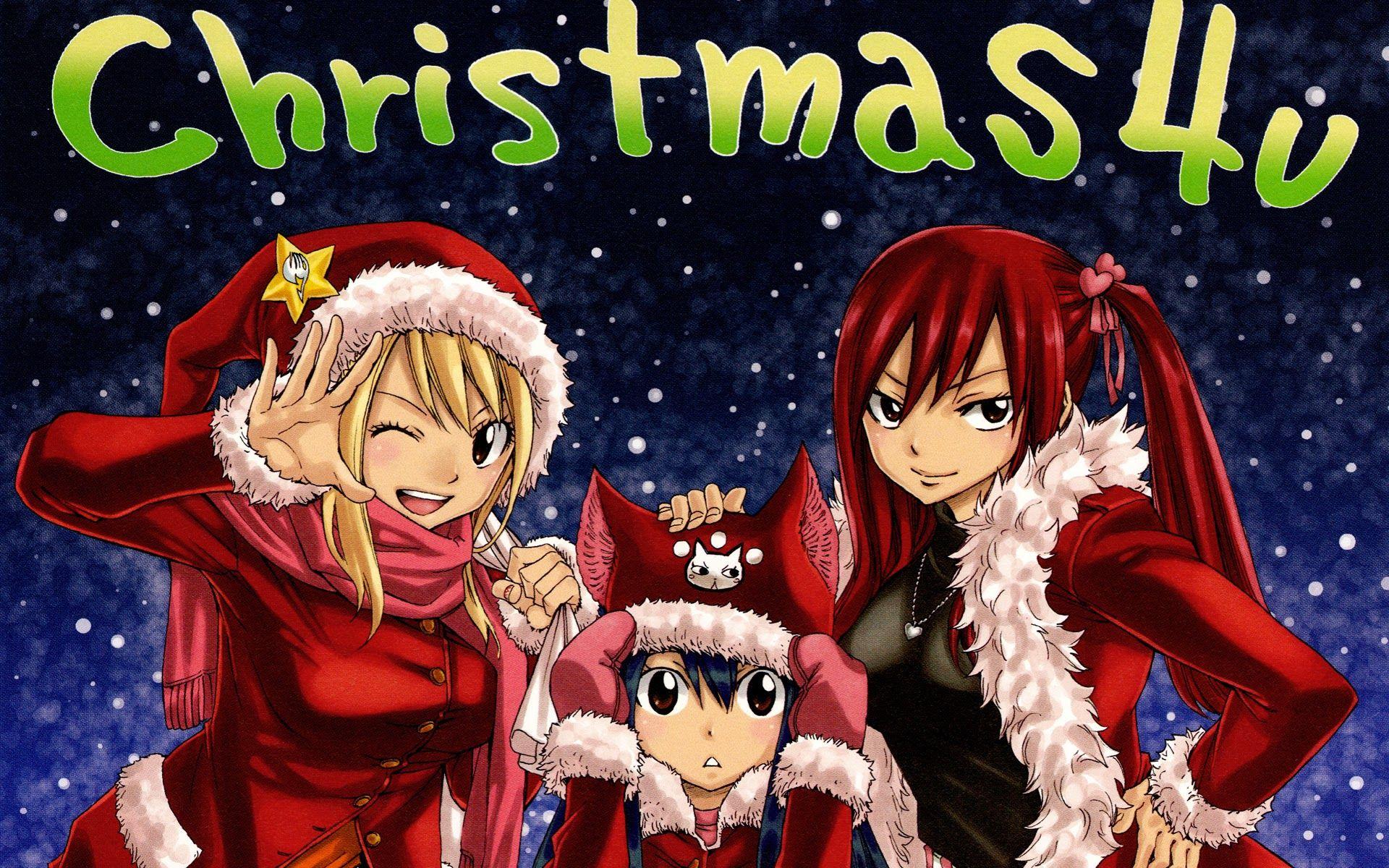 1920x1200 Anime Christmas Girls Wallpaperx1200
