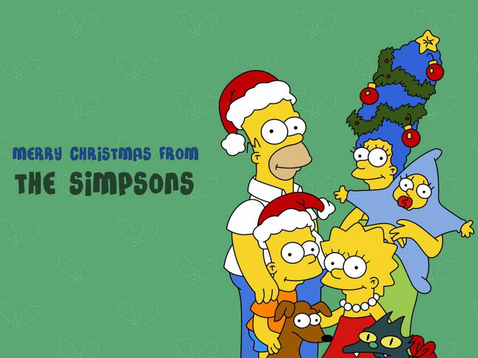 Simpsons Christmas Wallpapers - Top Free Simpsons Christmas Backgrounds