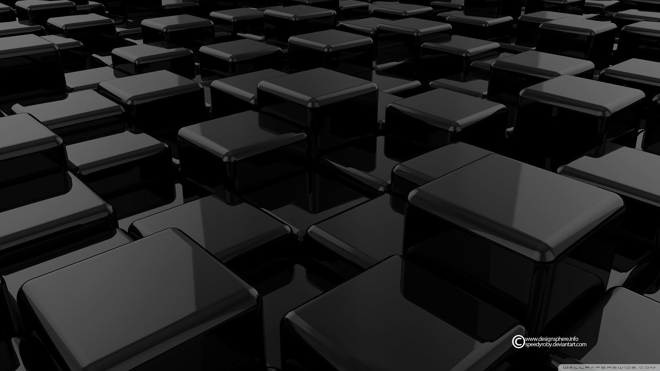 2560x1440 Download Abstract Cube HD Wallpaperx1440