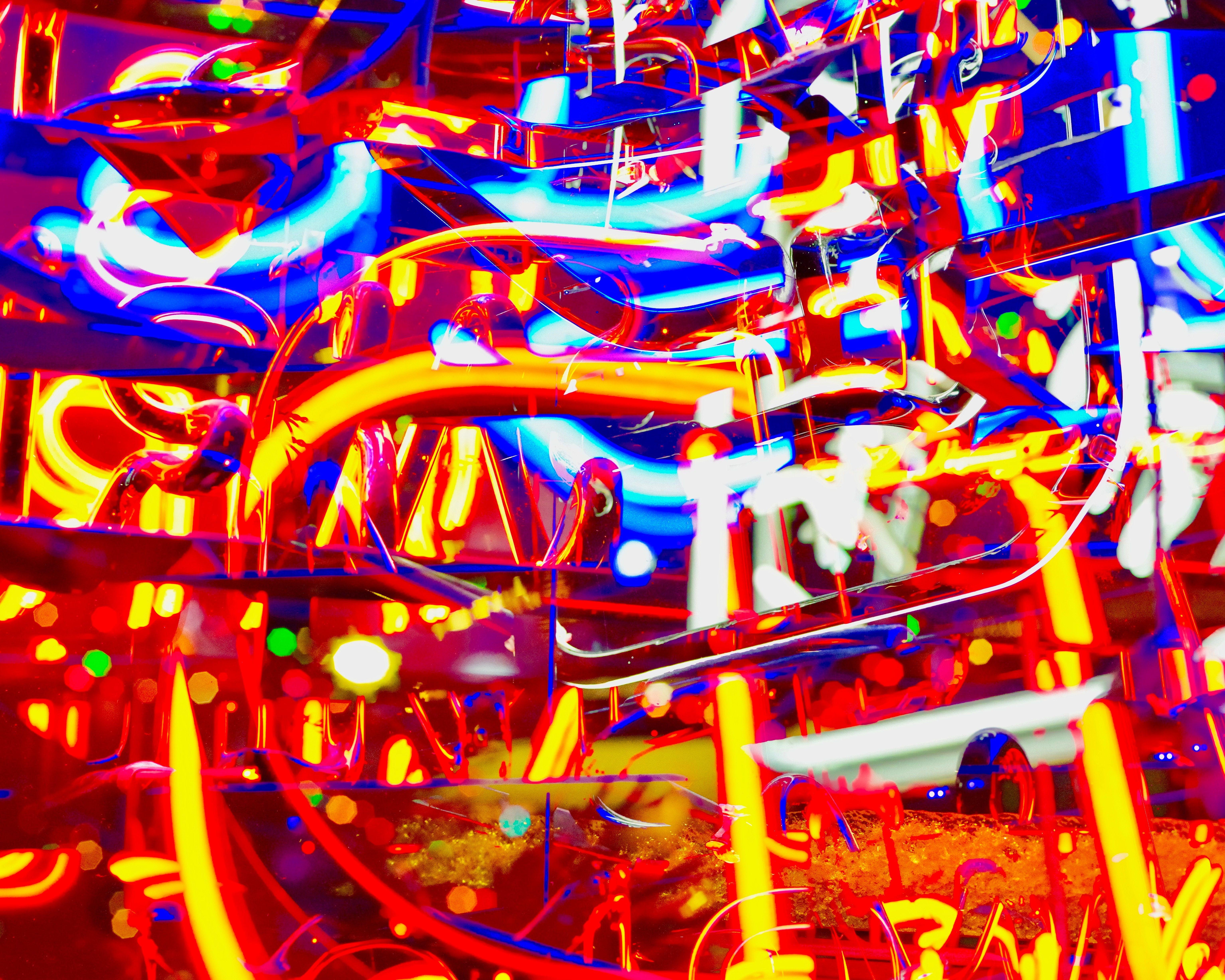 6140x4912 Download wallpaper 6140x4912 neon, light, colorful, bright