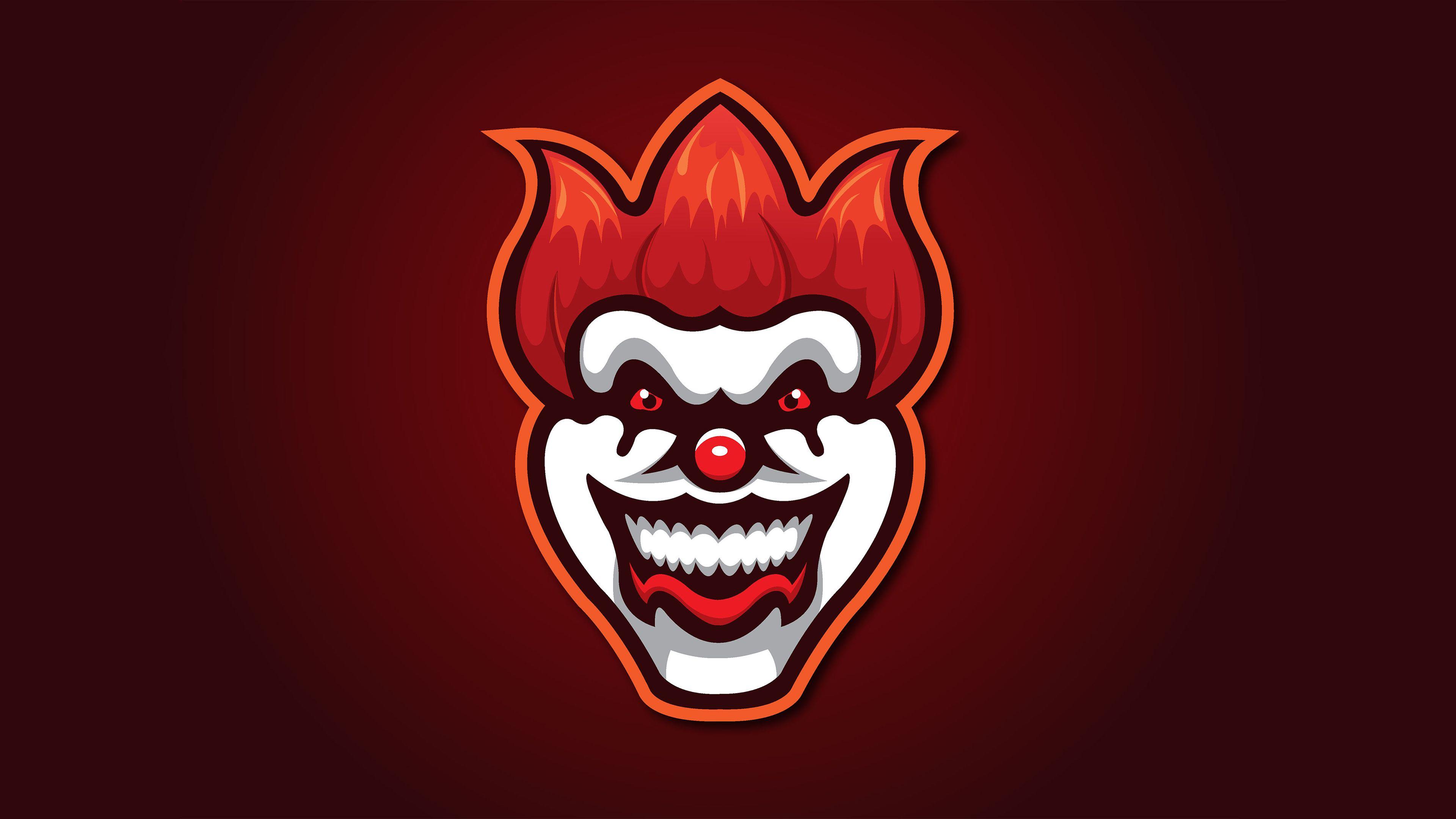 3840x2160 Wallpaper 4k Evil Jester Minimalist 4k 4k Wallpaper, Artist