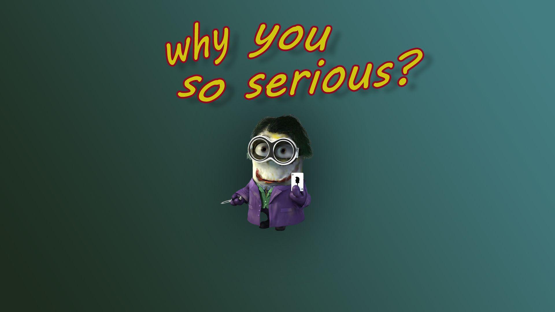 1920x1080 Free download Wallpaper minion joker minions joker