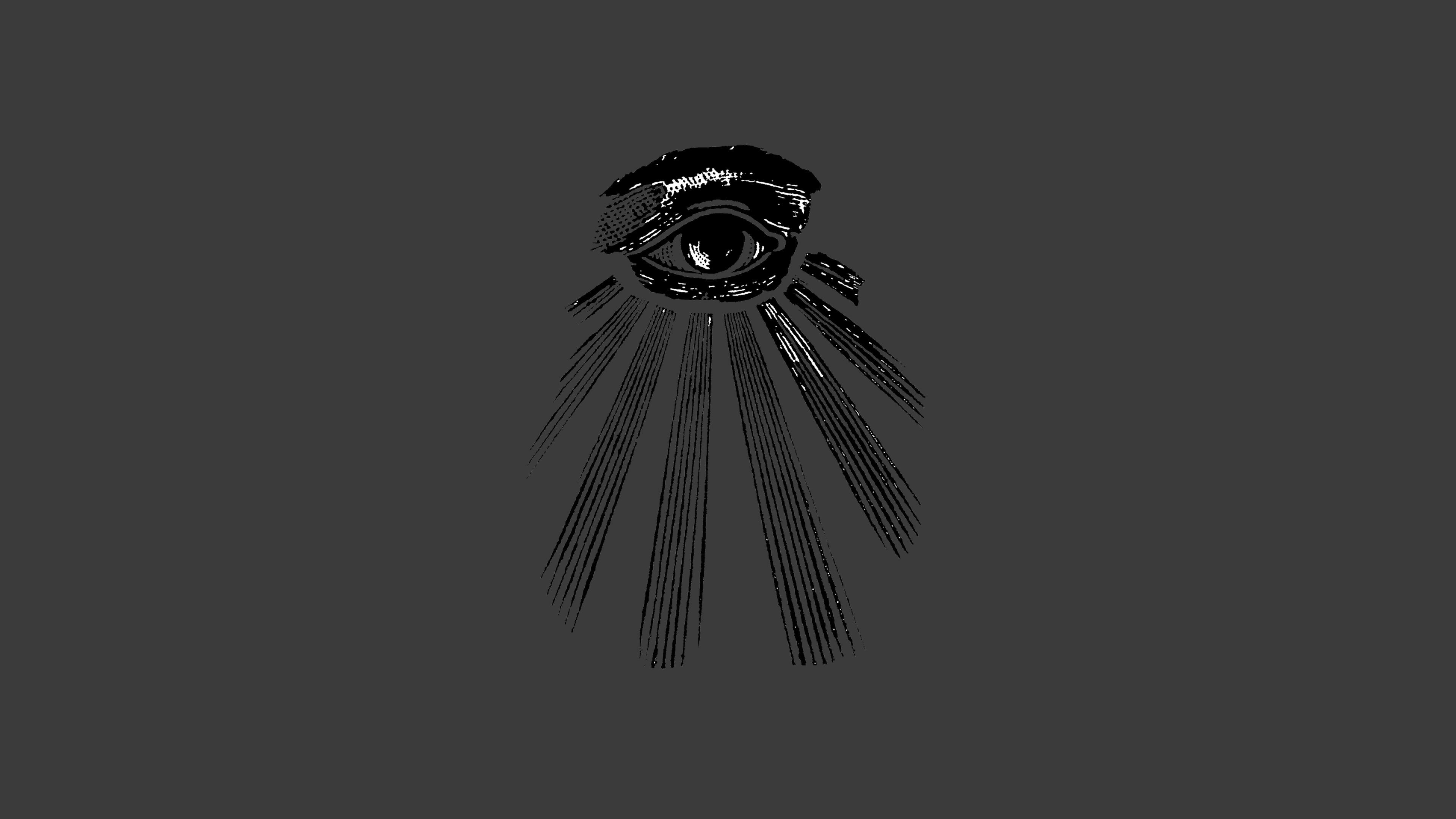 3840x2160 Illuminati Eye 4K wallpaper
