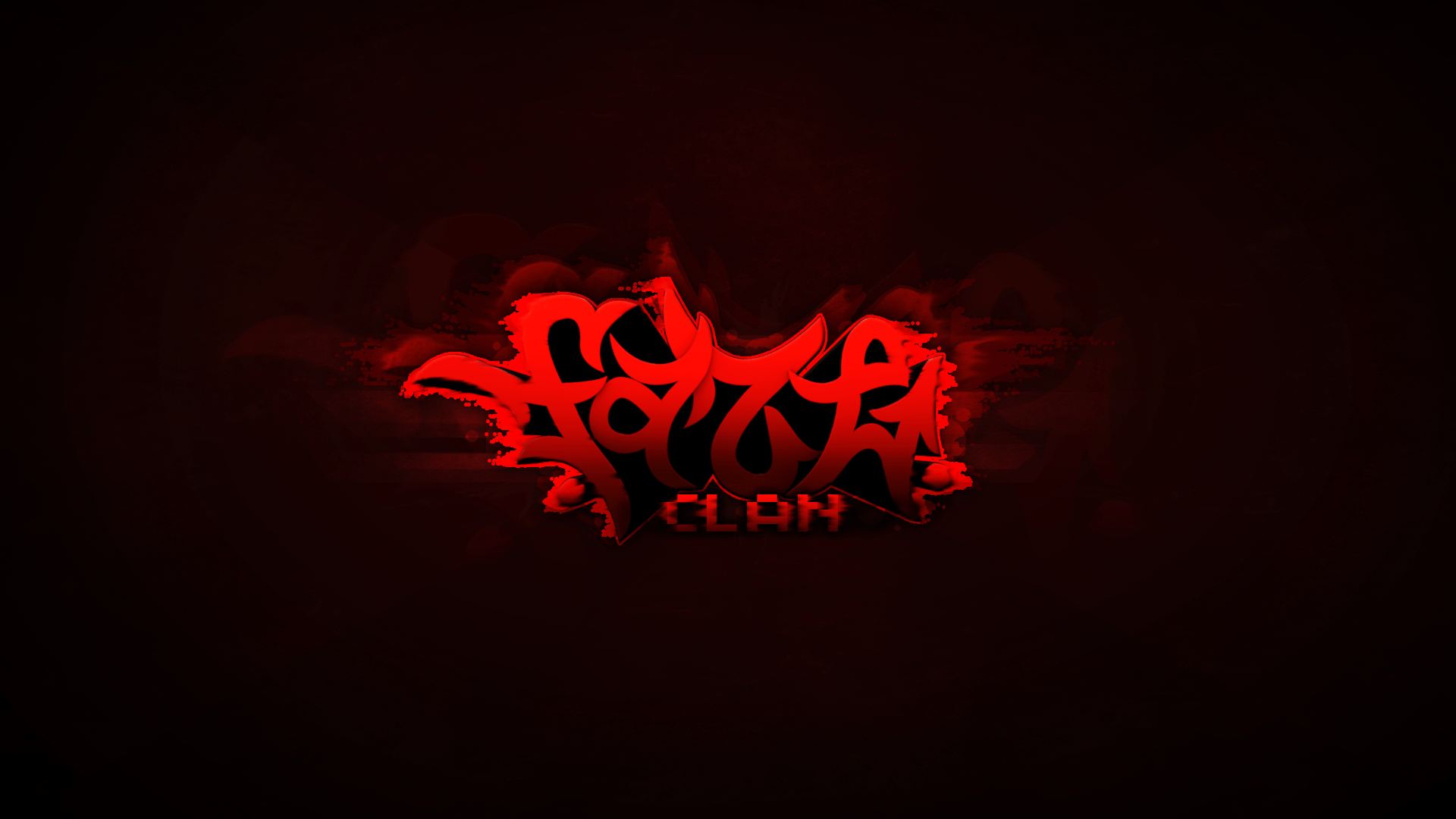 1920x1080 Faze Clan 3D hình nền thiết kế graffiti.  Tôi đã làm điều này năm ngoái với tư cách là tôi