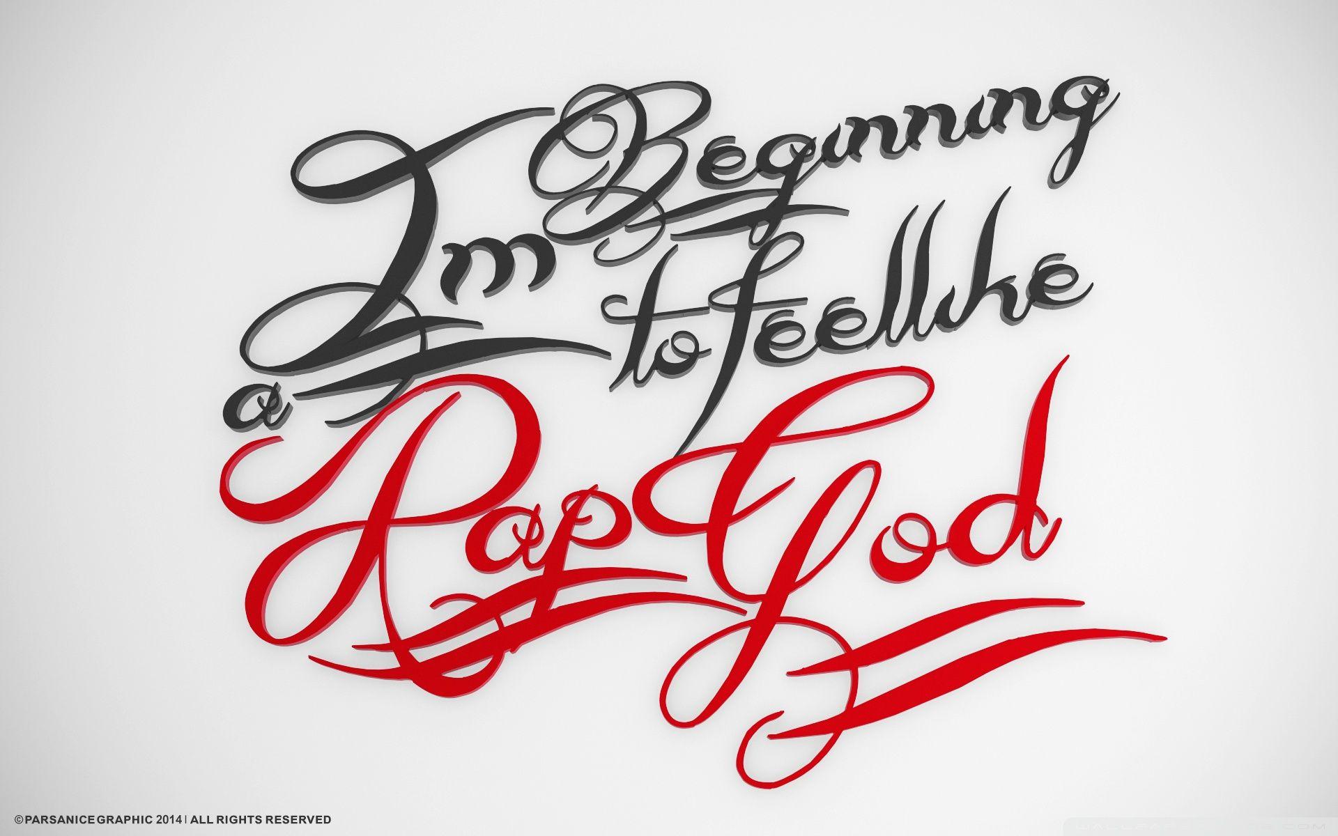 1920x1200 Free download Im Beginning To Feel Like A Rap God 4K HD
