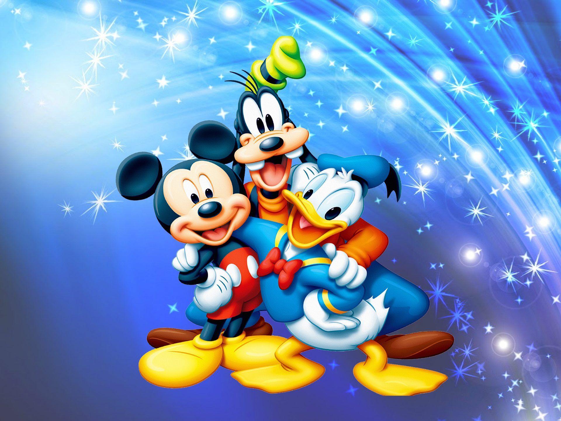 1920x1440 Mickey Mouse Donald Duck And Pluto Desktop Wallpaper Full