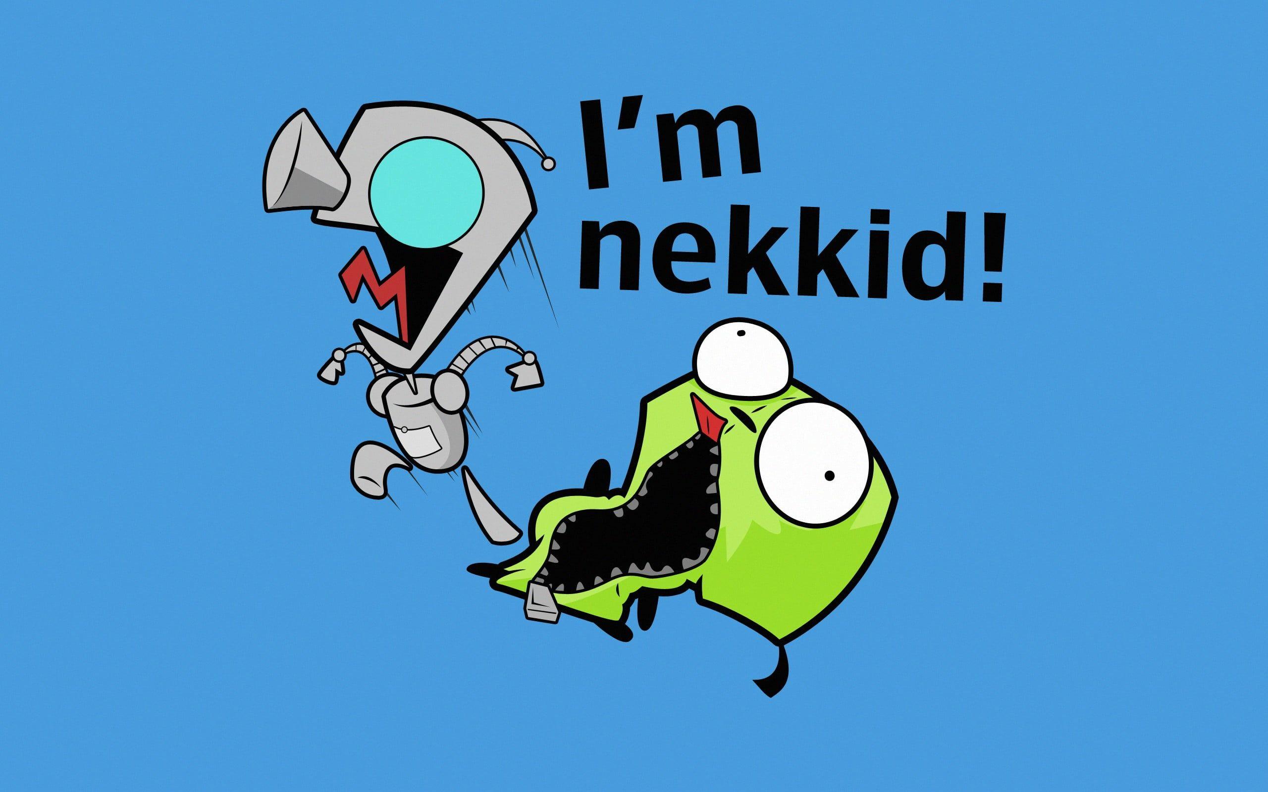 2560x1600 Zombie character, Invader Zim, Nickelodeon, Gir HD wallpaper