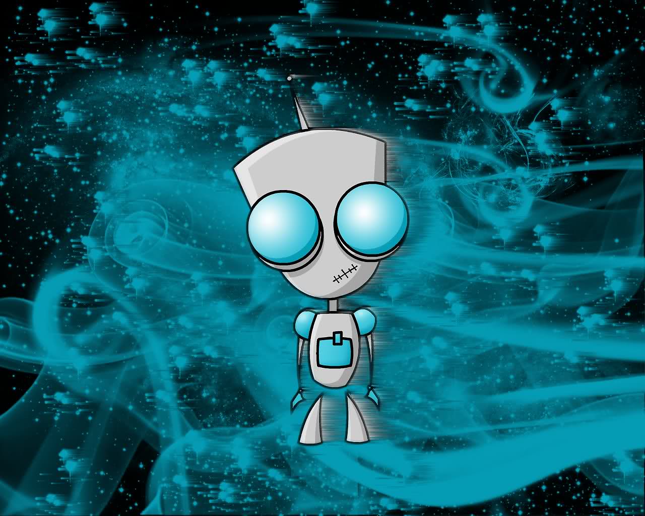 1280x1024 I miss Invader Zim (mostly Gir). wallpaper dump