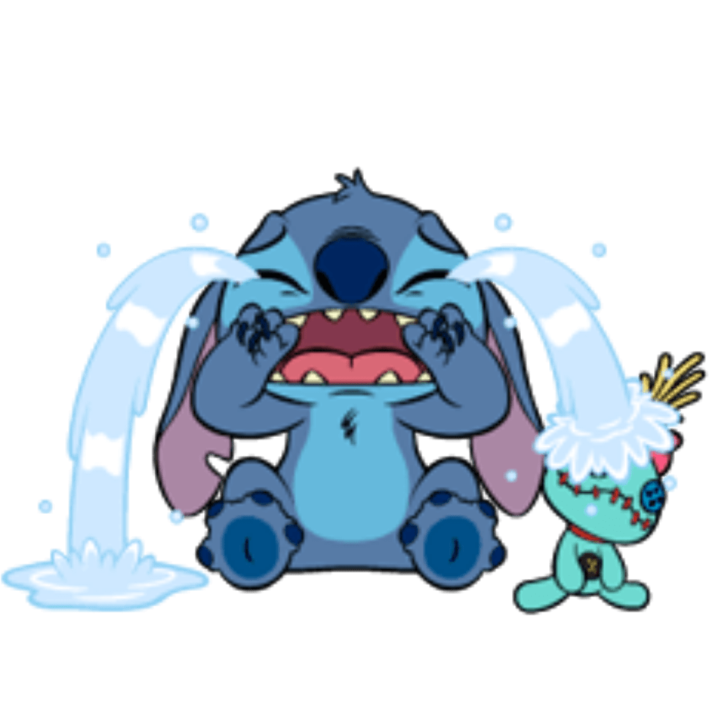 1024x1024 Stitch Tumblr Stickerágenes De Stitch Llorando, HD