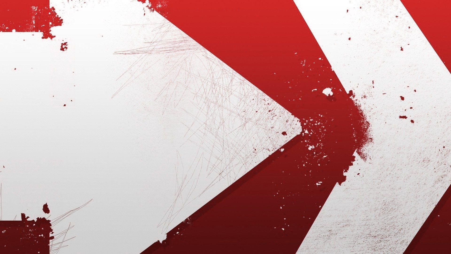 1920x1080 red, #abstract, #minimalism, #artwork, #white, #digital art