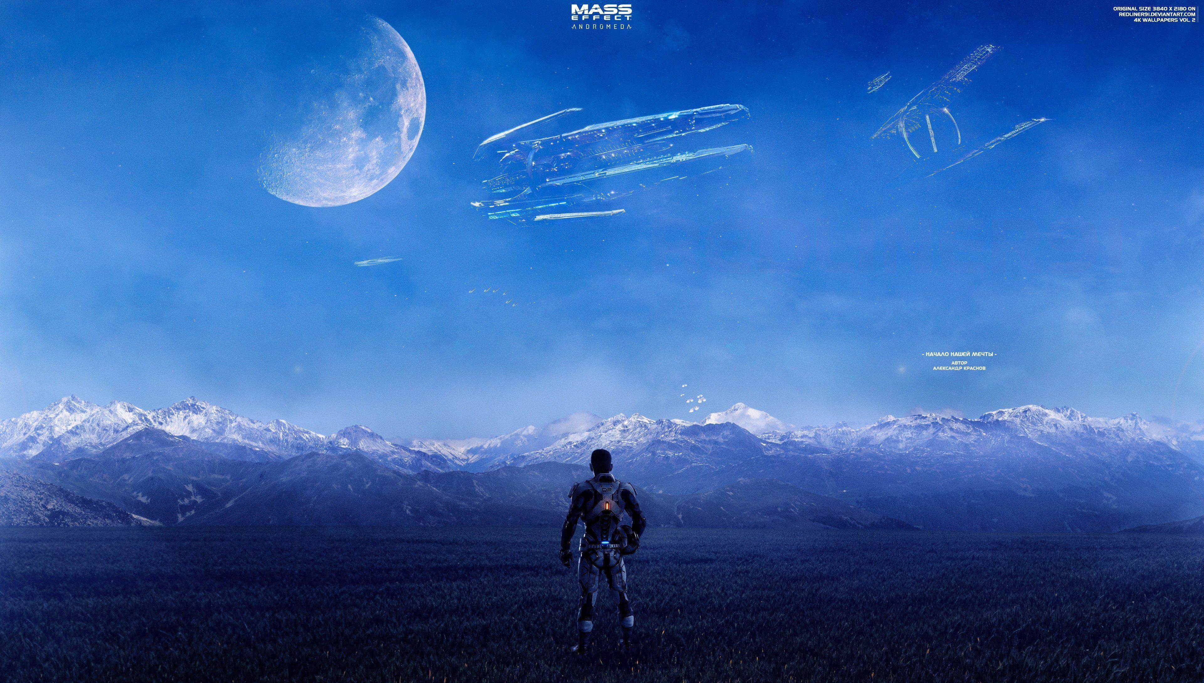 3840x2180 mass effect andromeda 4k wallpaper for desktop HD