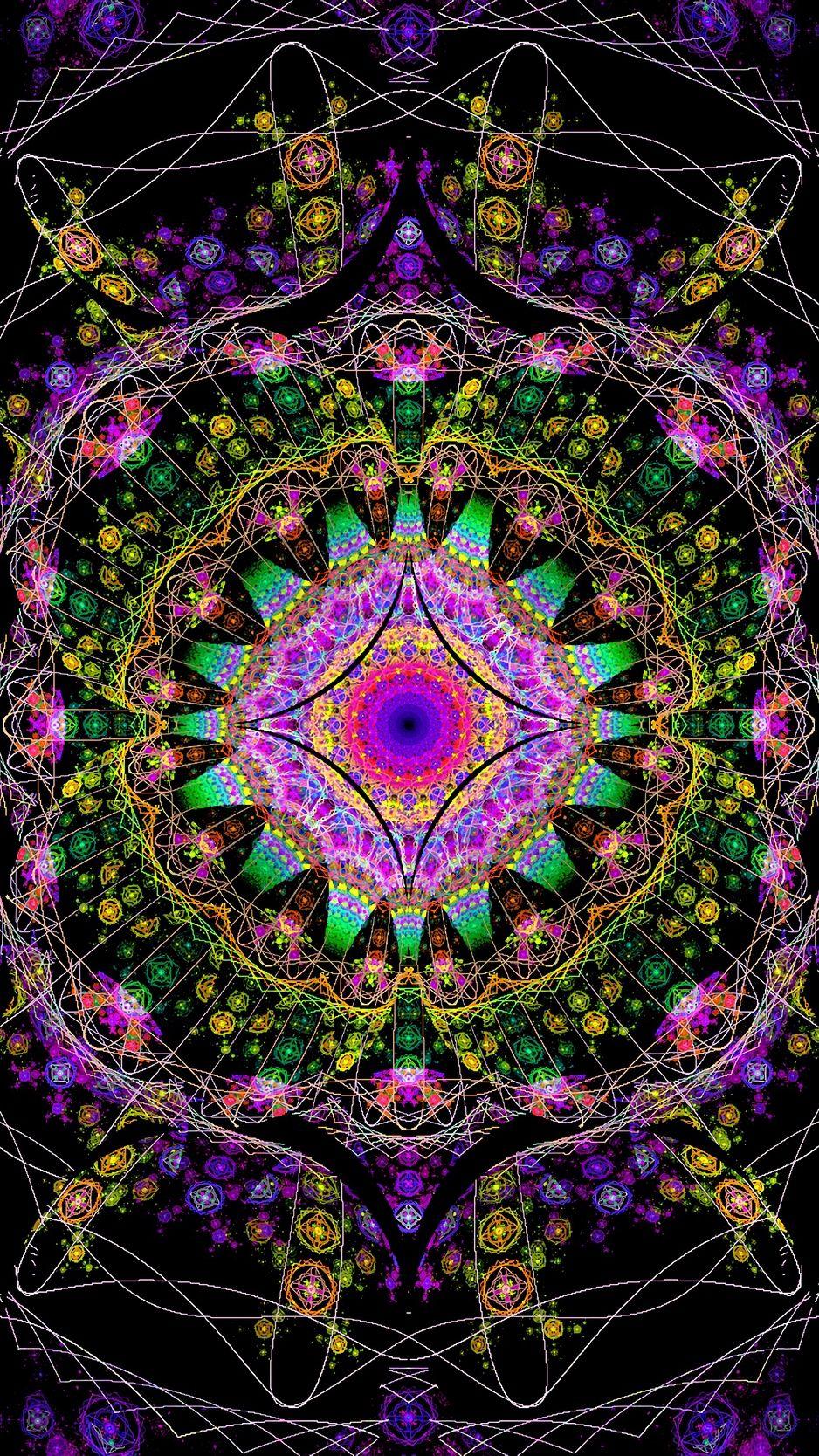 Colorful Mandala iPhone Wallpapers - Top Free Colorful Mandala iPhone ...