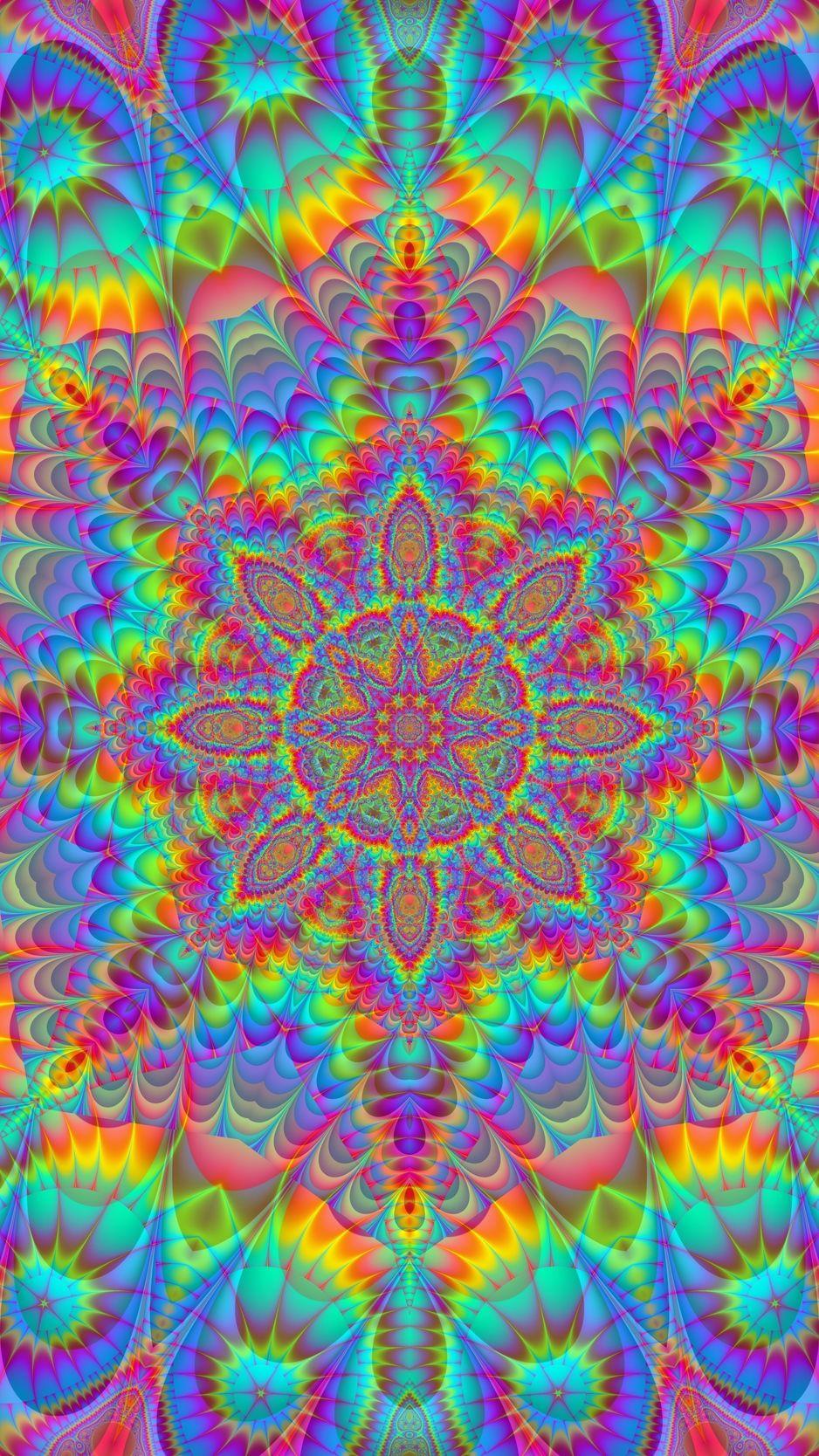 938x1668 Download Wallpaper 938x1668 Mandala, Pattern, Abstraction, Colorful Iphone 8 7 6s 6 For Parallax HD Background