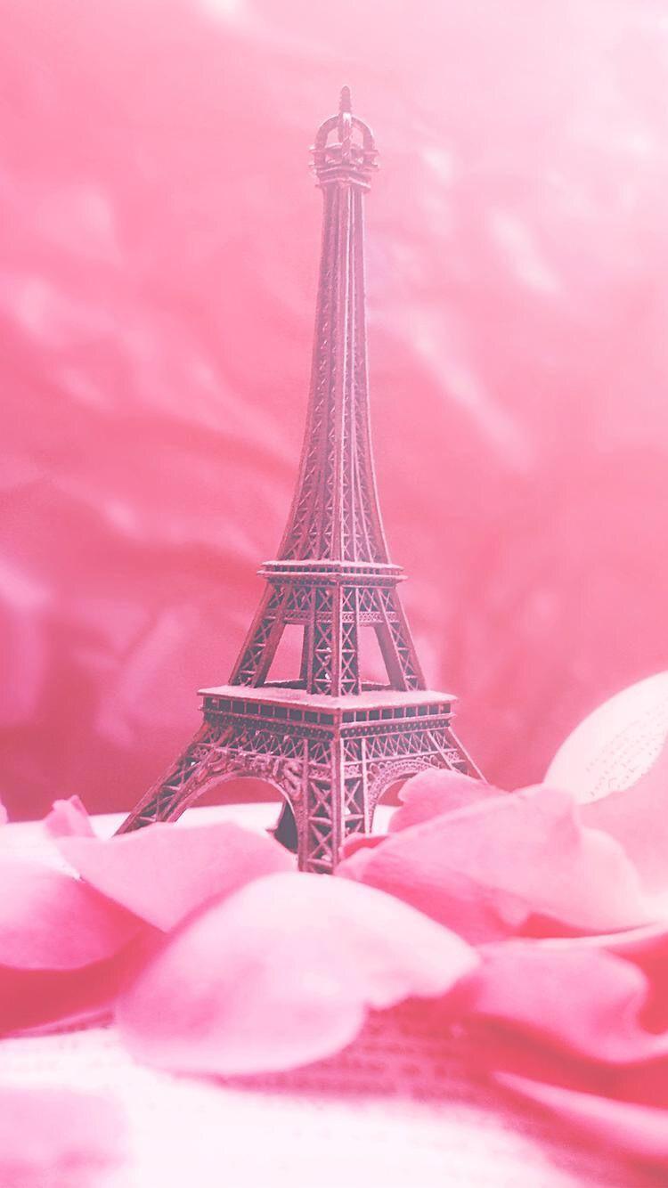 750x1334 Get Here Girly Pink Paris Wallpaper girly wallpaper