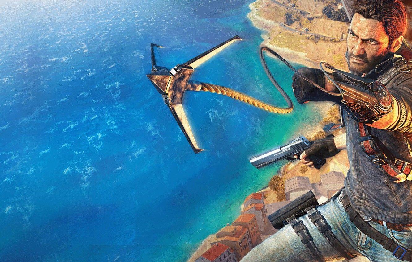 1332x850 Wallpaper Square Enix, Just Cause Avalanche Studios, Hook