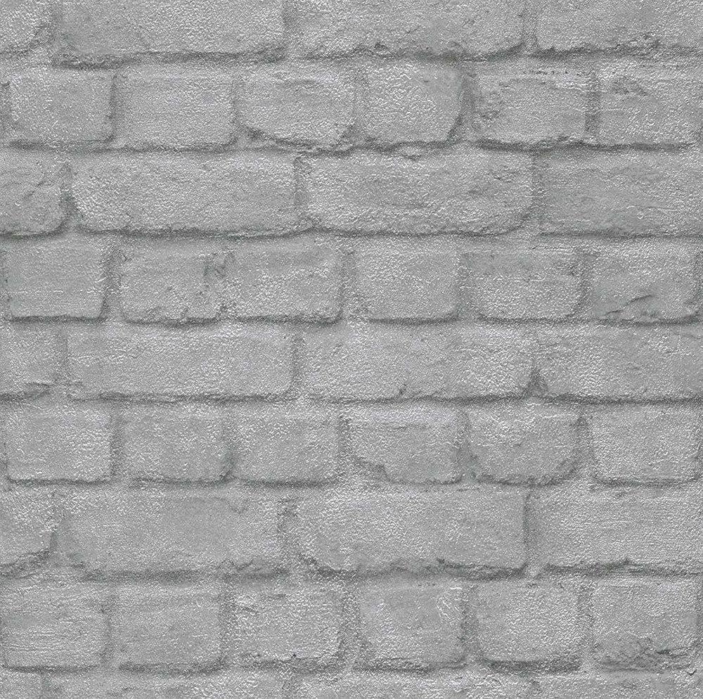 1000x994 Cute Small Grey Painted Brick Wall. Paper. Kids & Teens 2