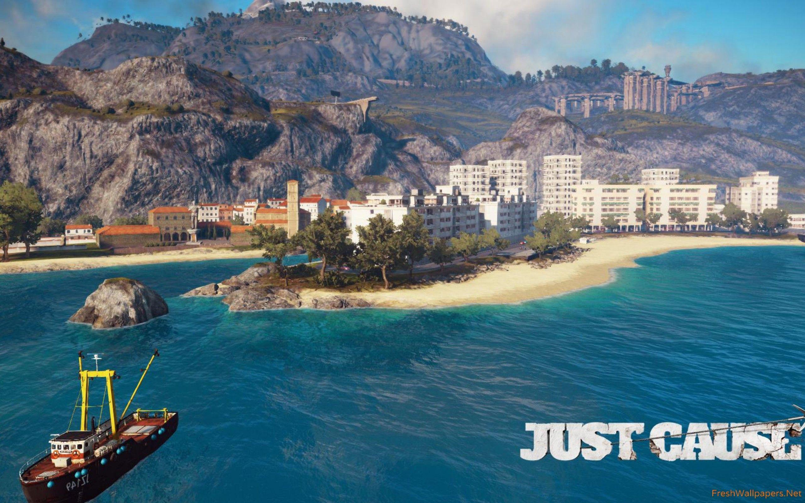 2560x1600 Medici beach in Just Cause 3 wallpaper