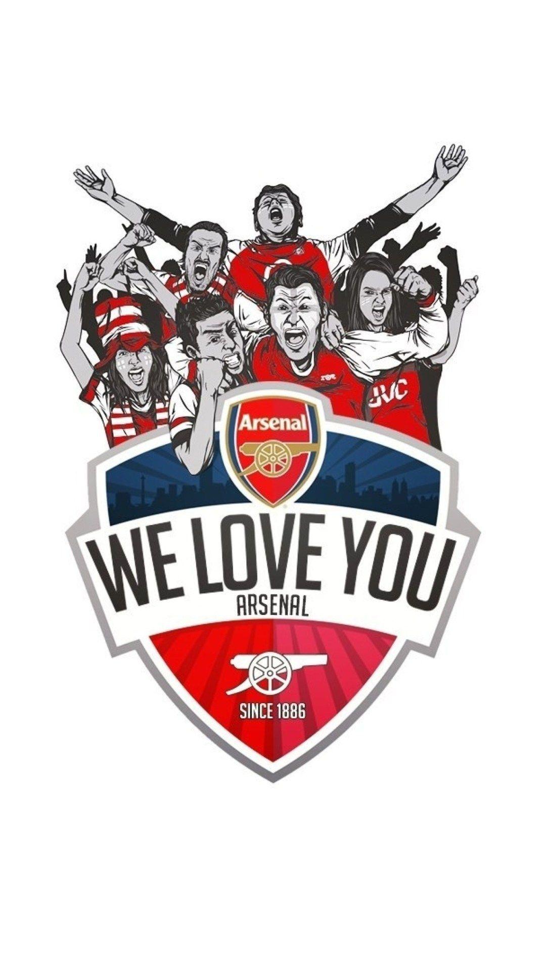 1080x1920 arsenal iphone wallpaper HD
