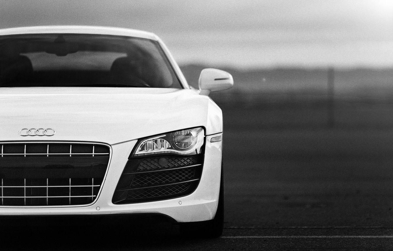 1332x850 Wallpaper audi, desktop, supercar, white, audi r cars