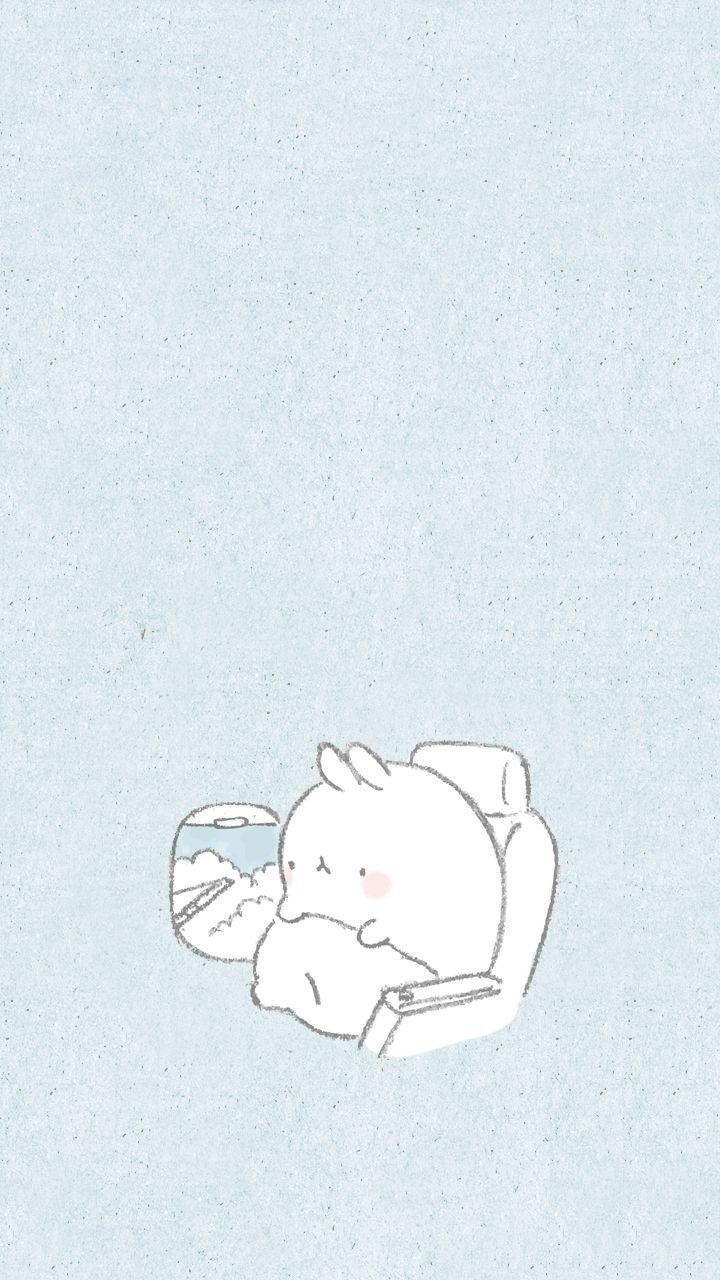 720x1280 Molang. Cute drawings, Cute lockscreens, Cute