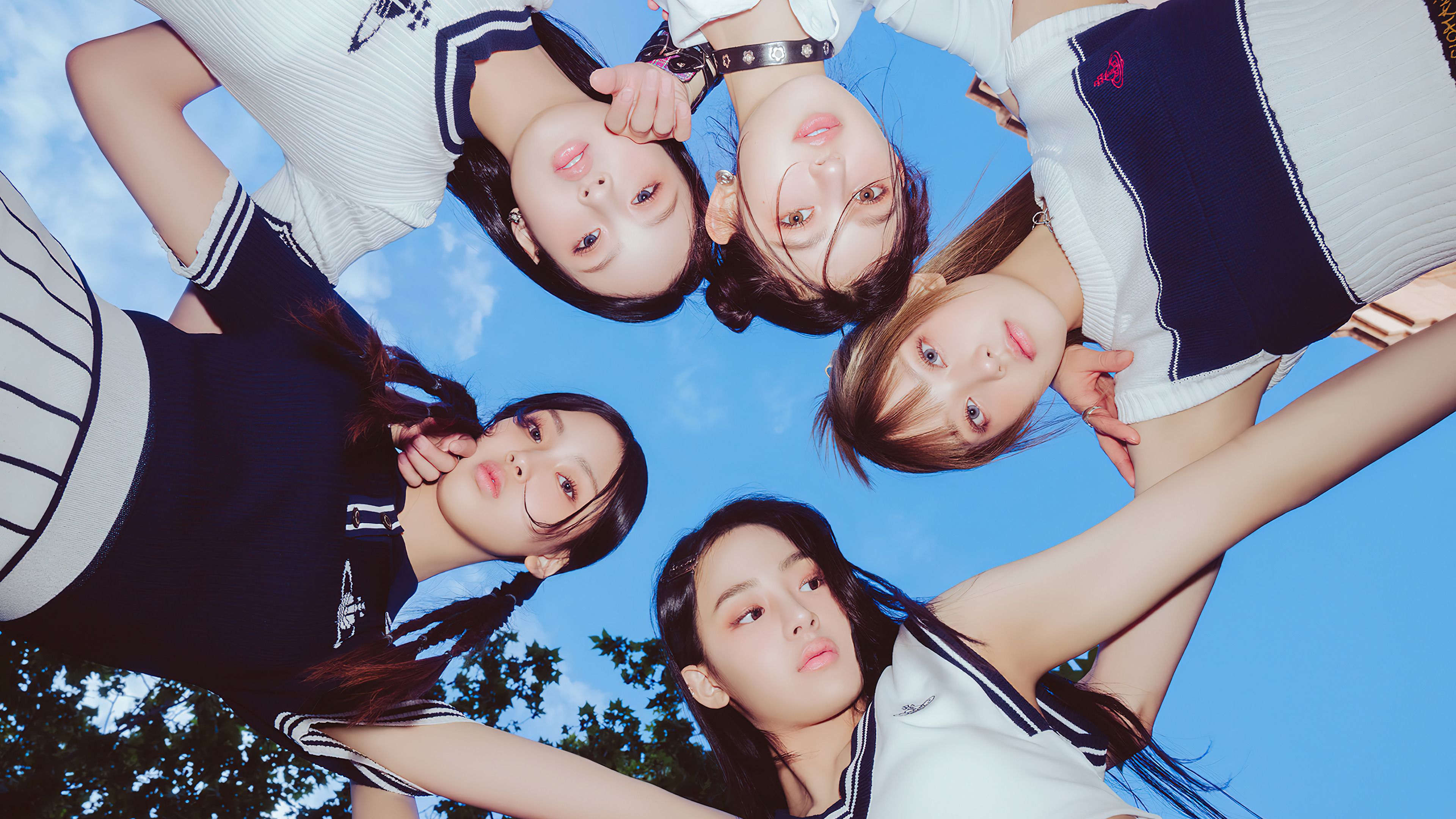 3840x2160 NewJeans Group Members 4K Wallpaper HD PC g