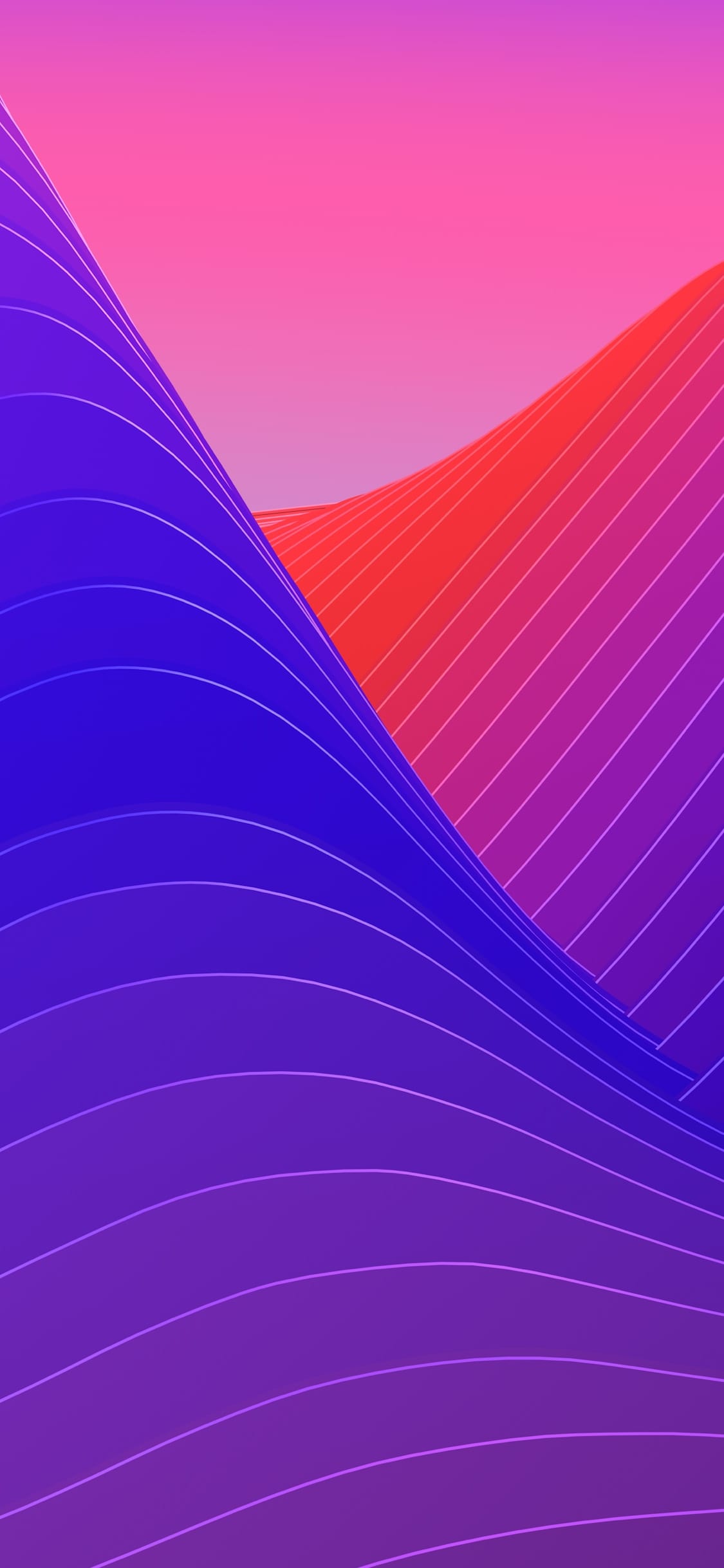1125x2436 Pink and Purple iPhone Wallpaper