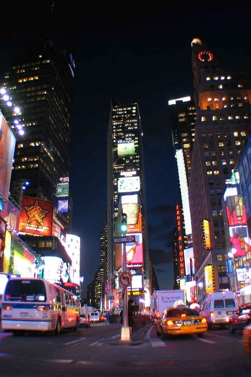 800x1200 Download wallpaper 800x1200 new york, city, night, lights