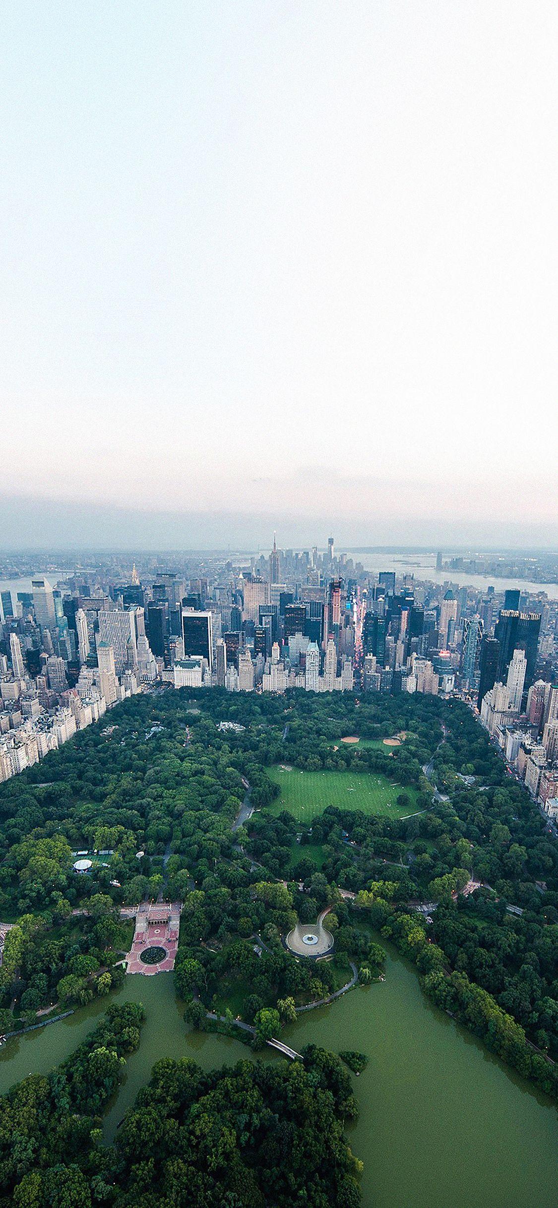 1125x2436 iPhone wallpaper. new york central park