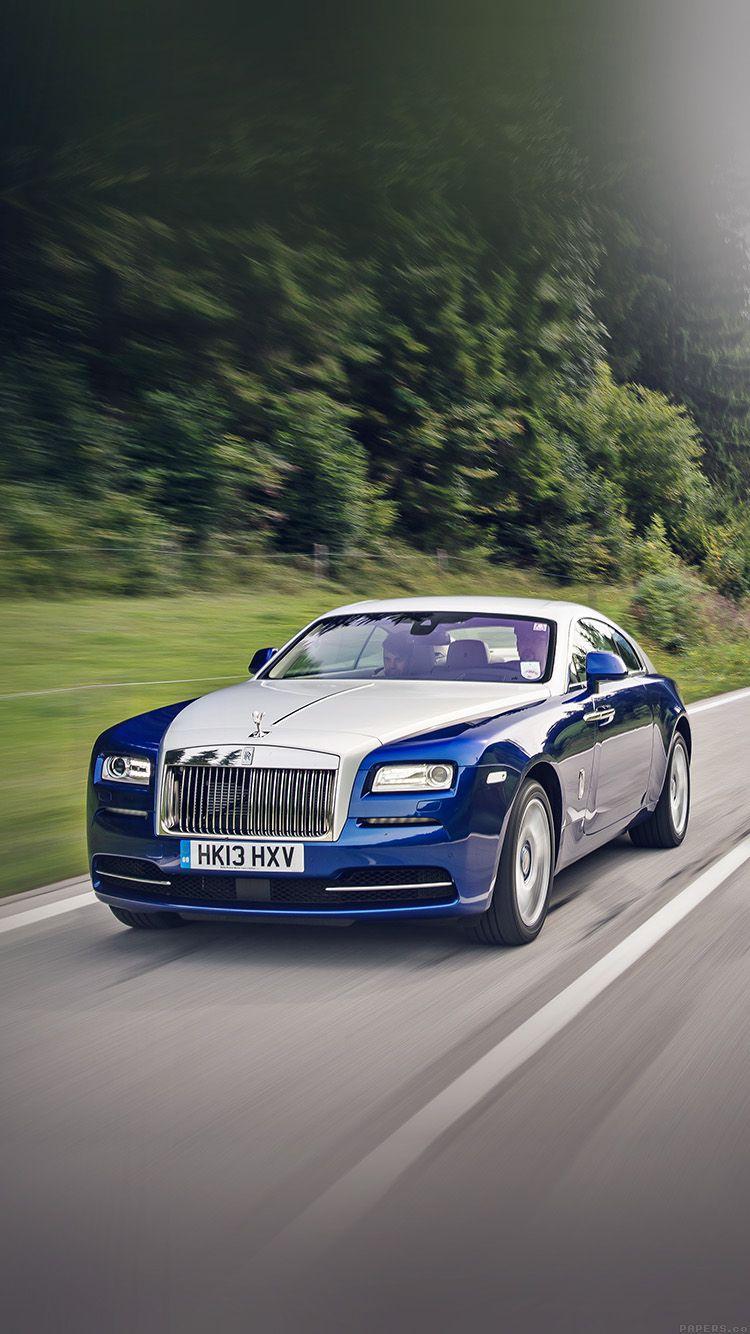750x1334 iPhone7papers blue drive car