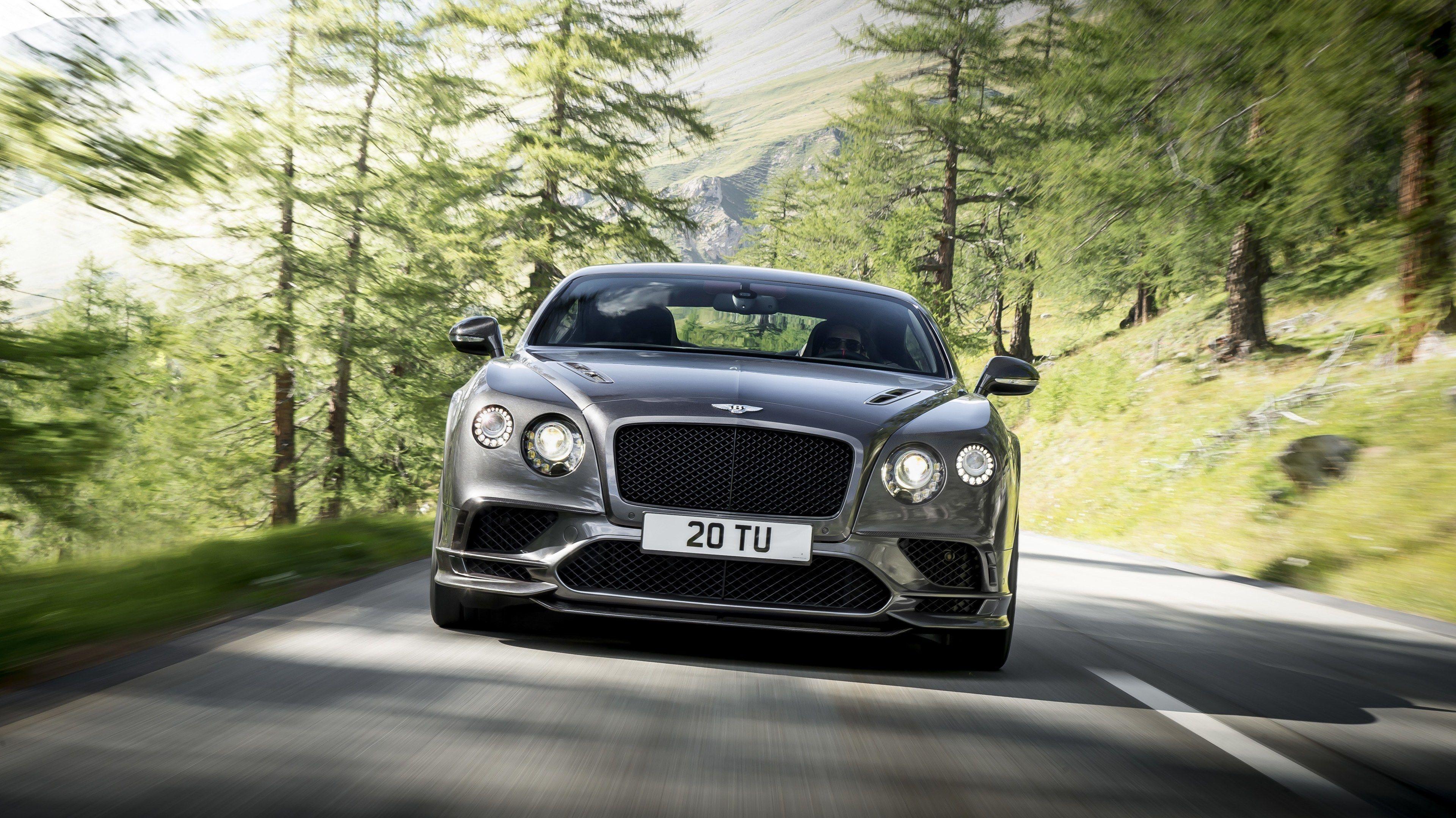 3840x2160 Bentley Continental GT Supersport Front Hd Wallpaper, Cars