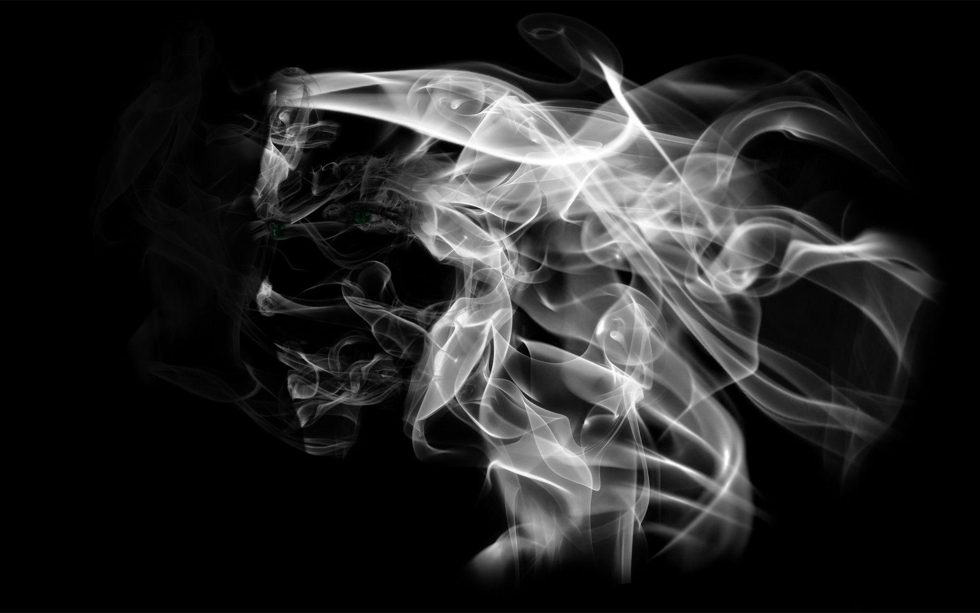 1920x1200 3D Smoke Wallpaper