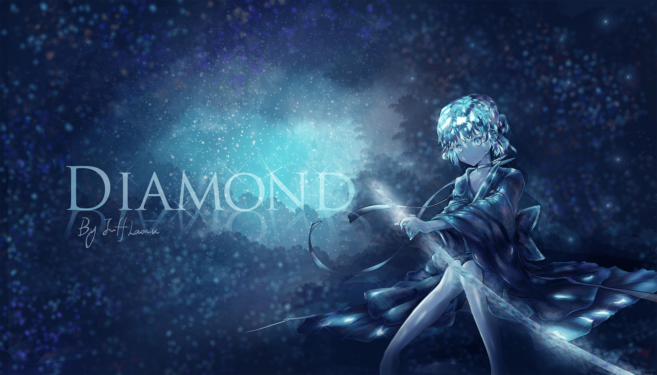 Yellow diamond houseki no kuni wallpaper