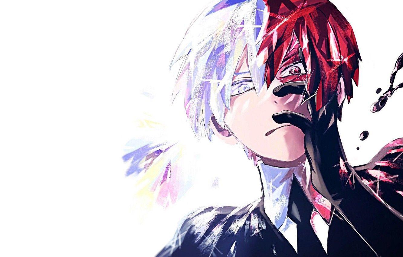 1332x850 Wallpaper Fanart, Boku no Hero Academy, Todoroki Shouto