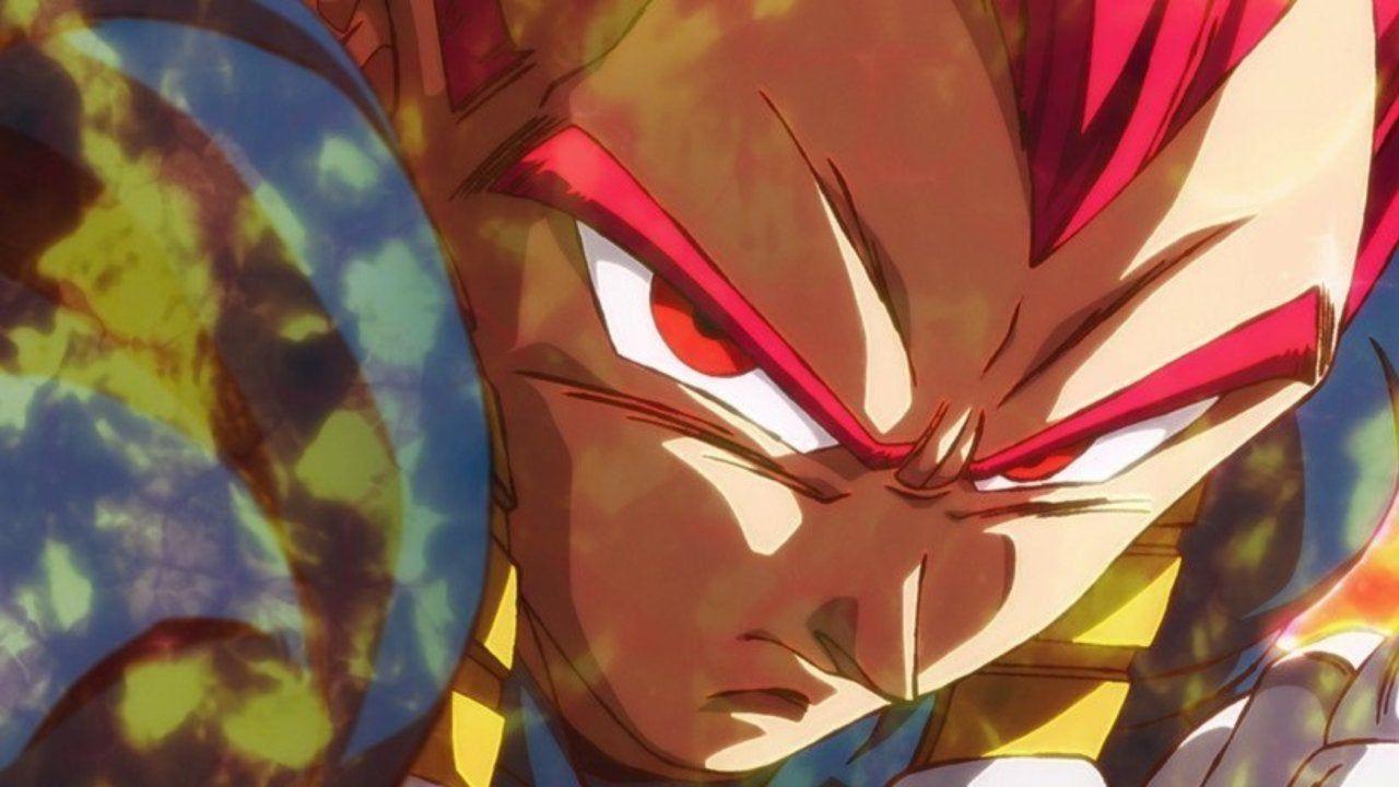 dragon ball z vegeta red hair