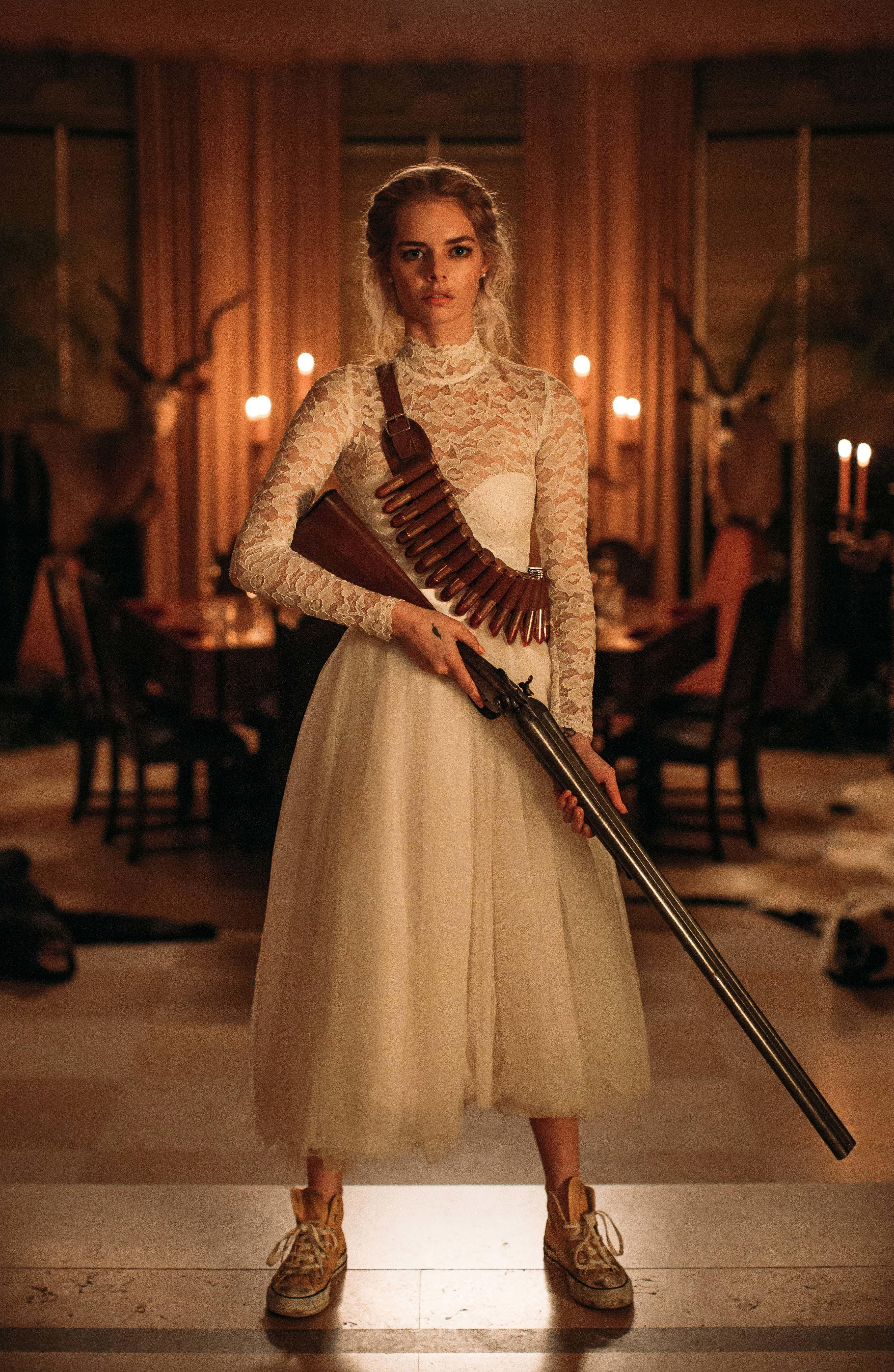 3543x5437 Samara Weaving In Ready Or Not Wallpaper, HD Movies 4K Wallpaper