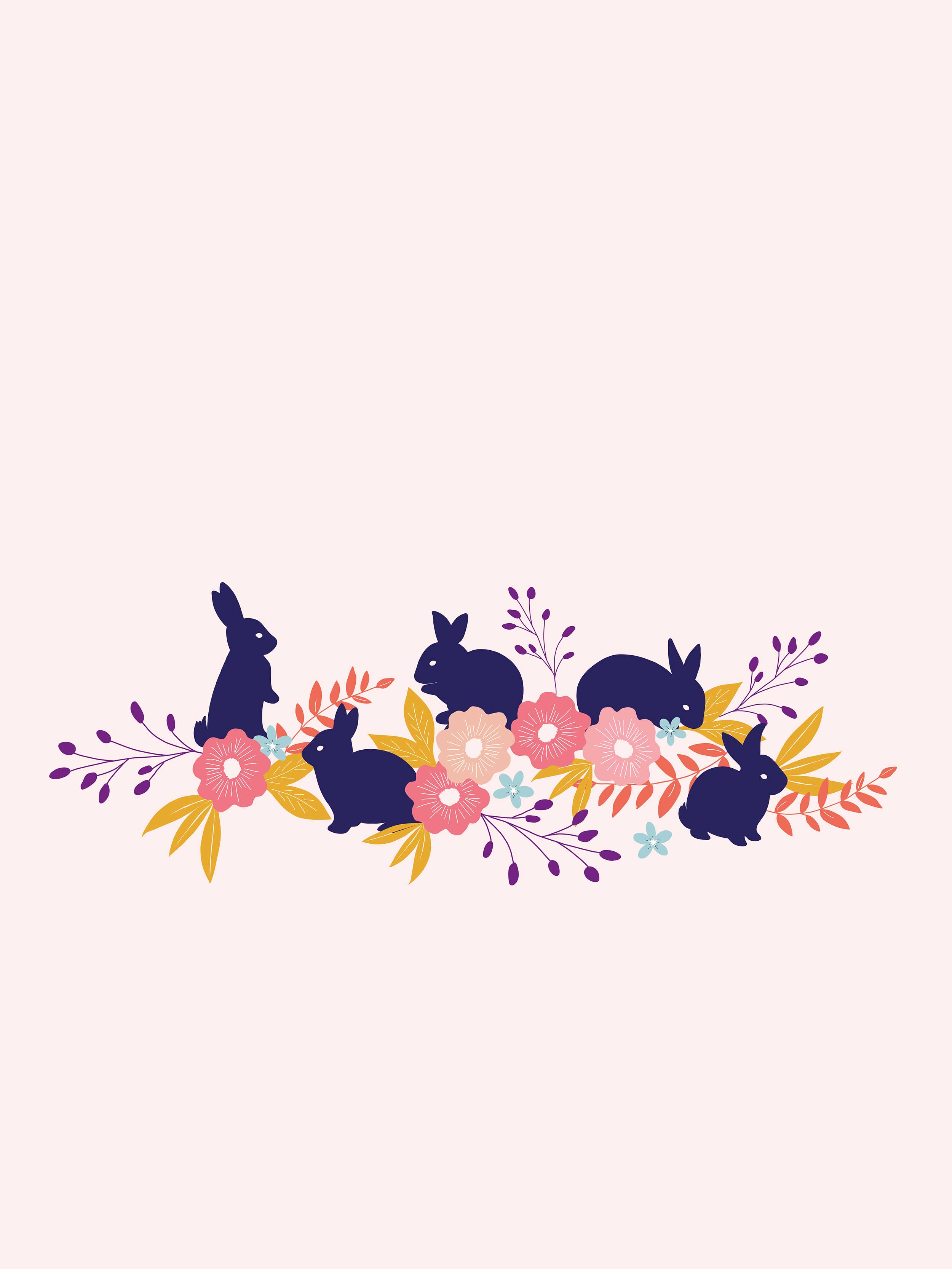 2500x3333 Bunny desktop, tablet and phone wallpaper