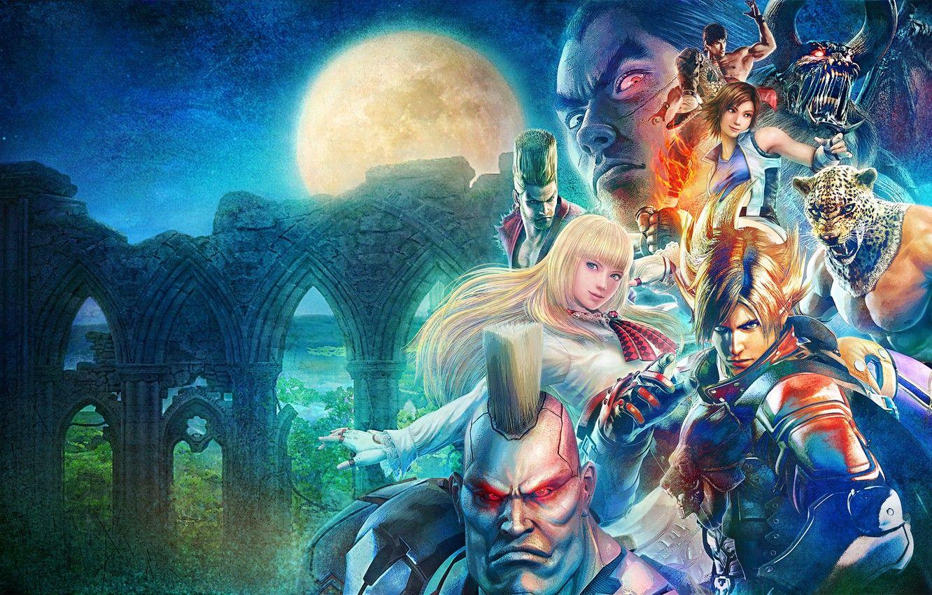 1332x850 Wallpaper Jack, Kazuya Mishima, namco, King, Tekken Revolution, Marshall Law, Lars Alexandersson, Asuka Kazama, Paul Phoenix, Lili de Rochefort image for desktop, section игры