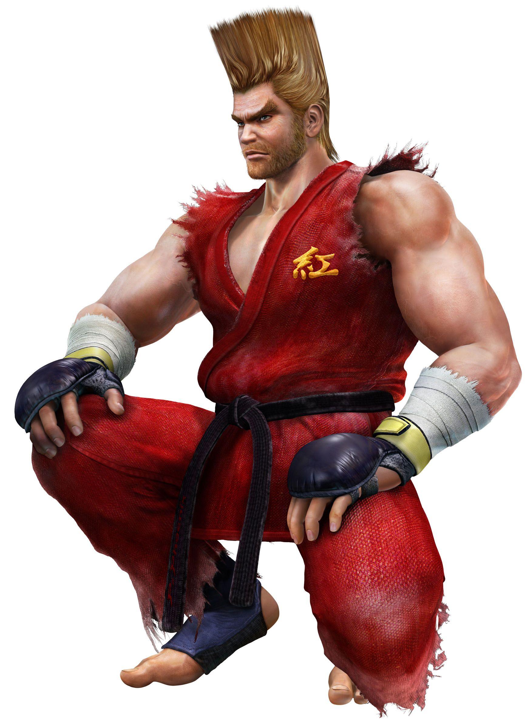 1753x2392 Paul Phoenix from Tekken Art