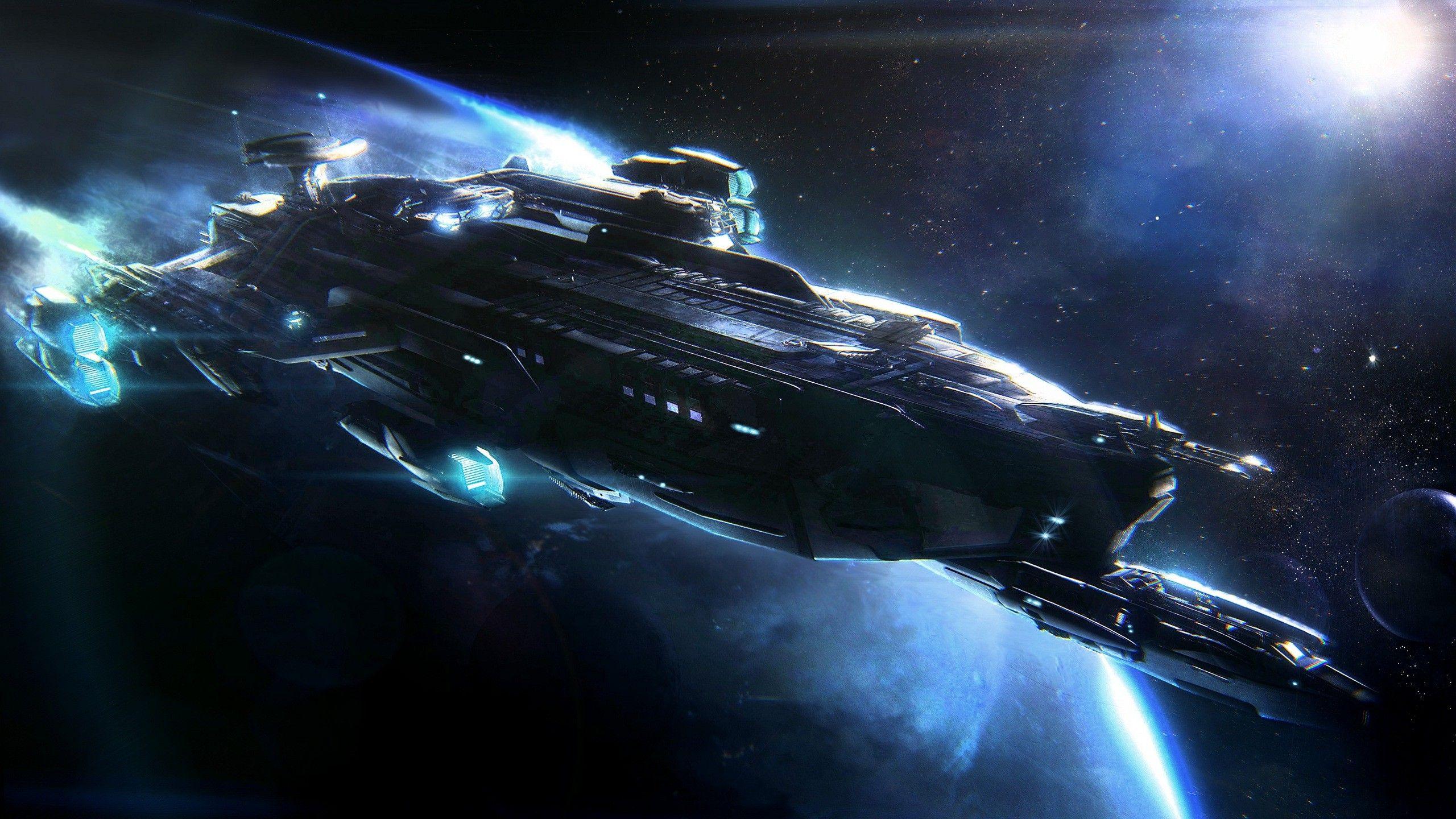 2560x1440 Star Citizen, Idris, Spaceship Wallpaper HD / Desktop and Mobile Background