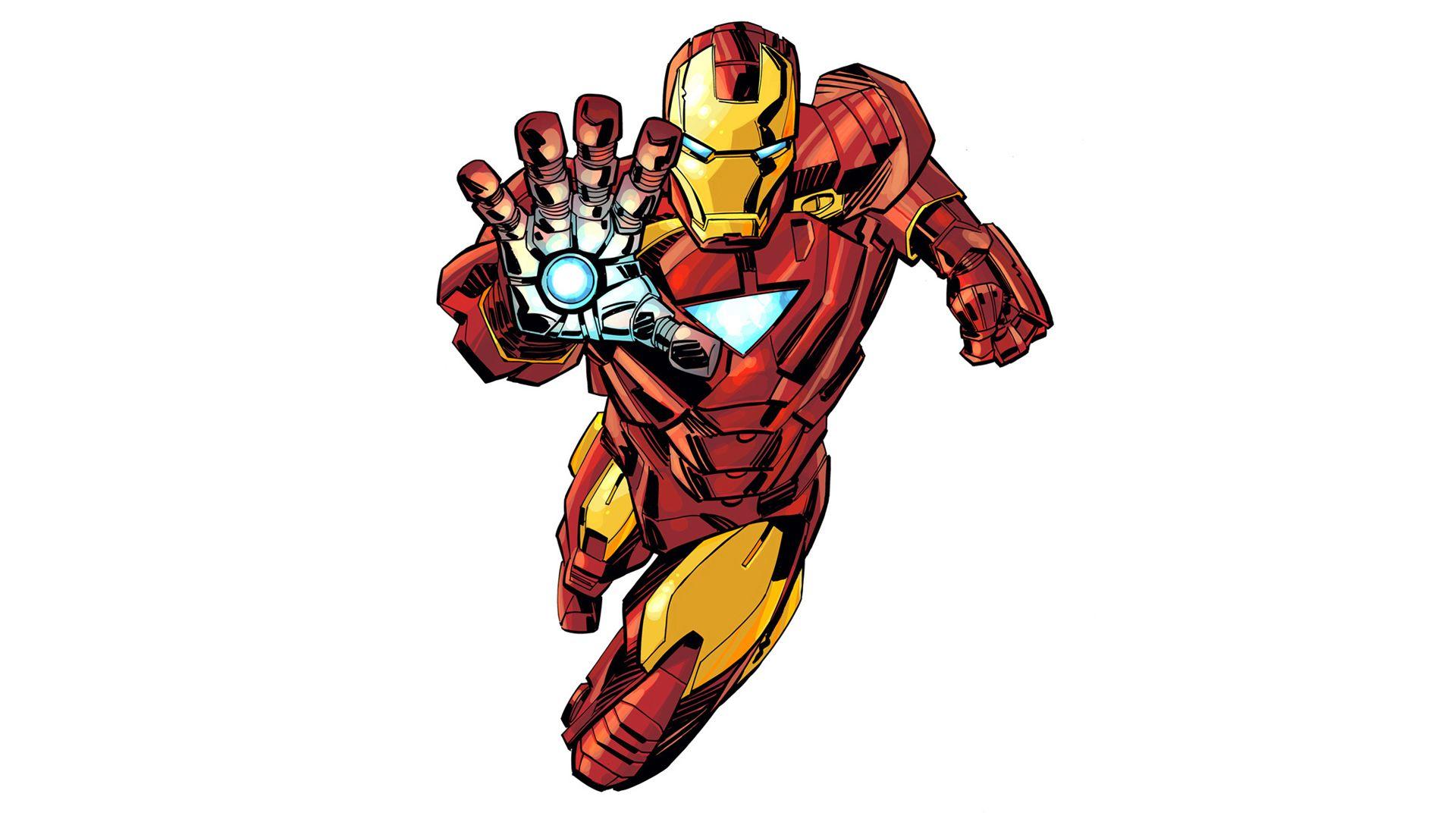 Iron Man Cartoon Wallpapers - Top Free Iron Man Cartoon Backgrounds ...