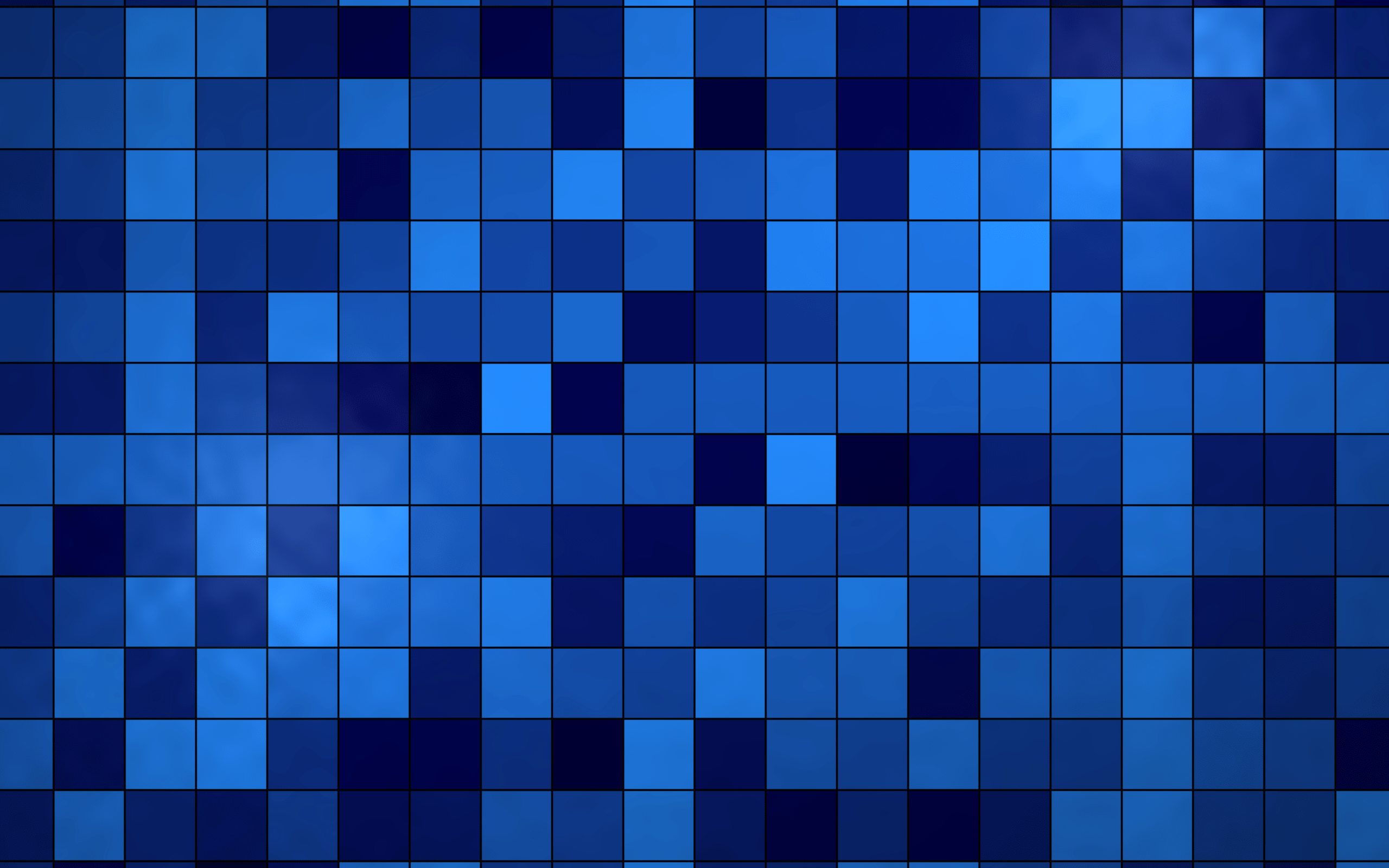 Пиксели на черном фоне. Синий квадрат. Фон квадратики. Синяя плитка. Синий квадратик.