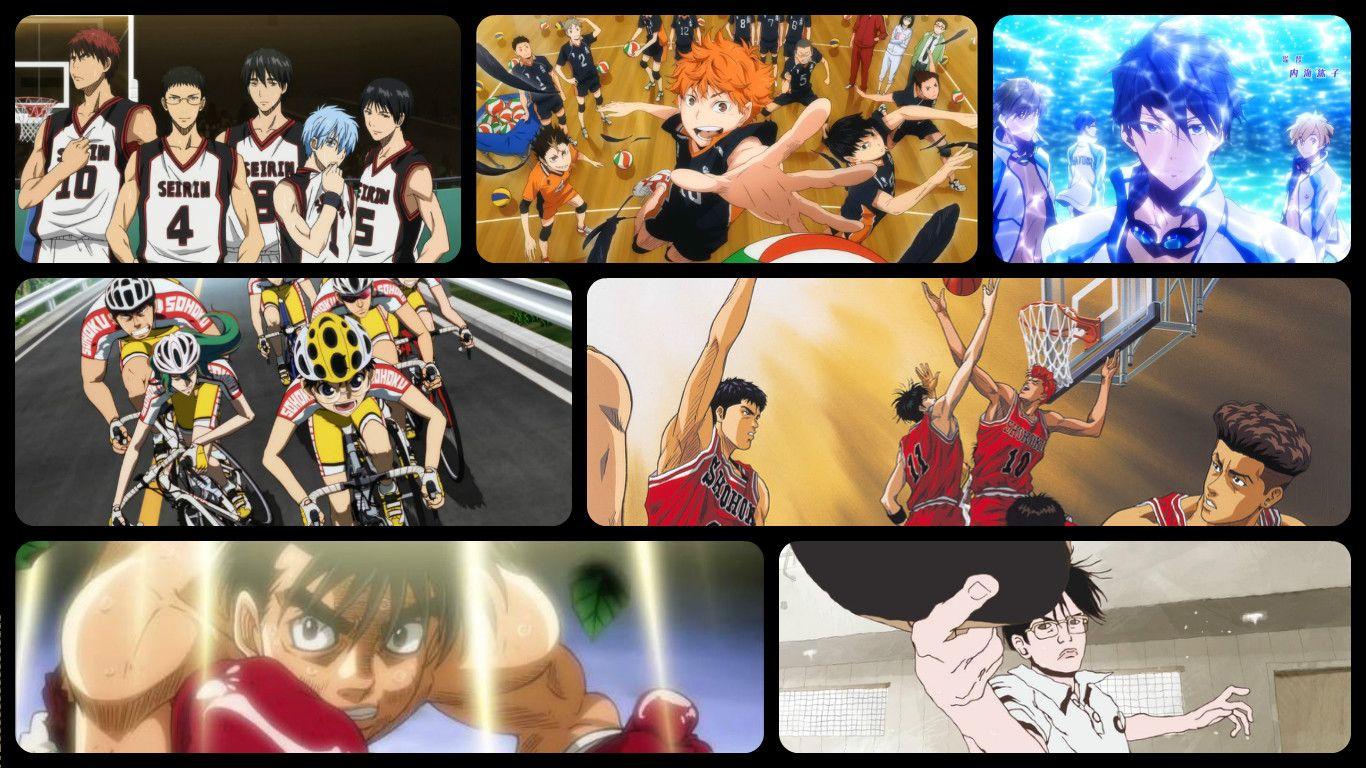 1366x768 Sports anime to get you pumped up for the Olympics