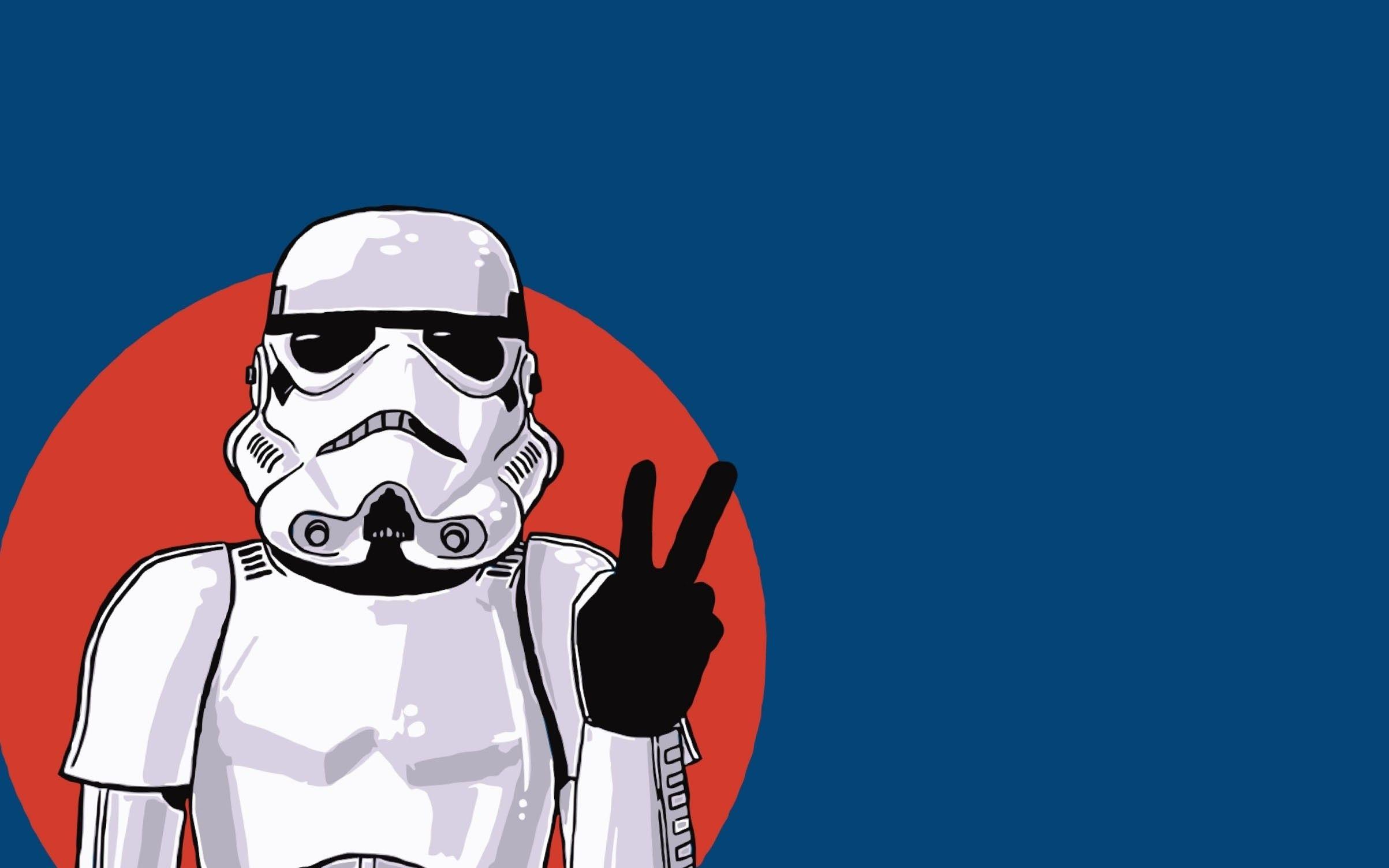 2406x1504 Peace In Space Star Wars Darth Vader Vader Wallpaper