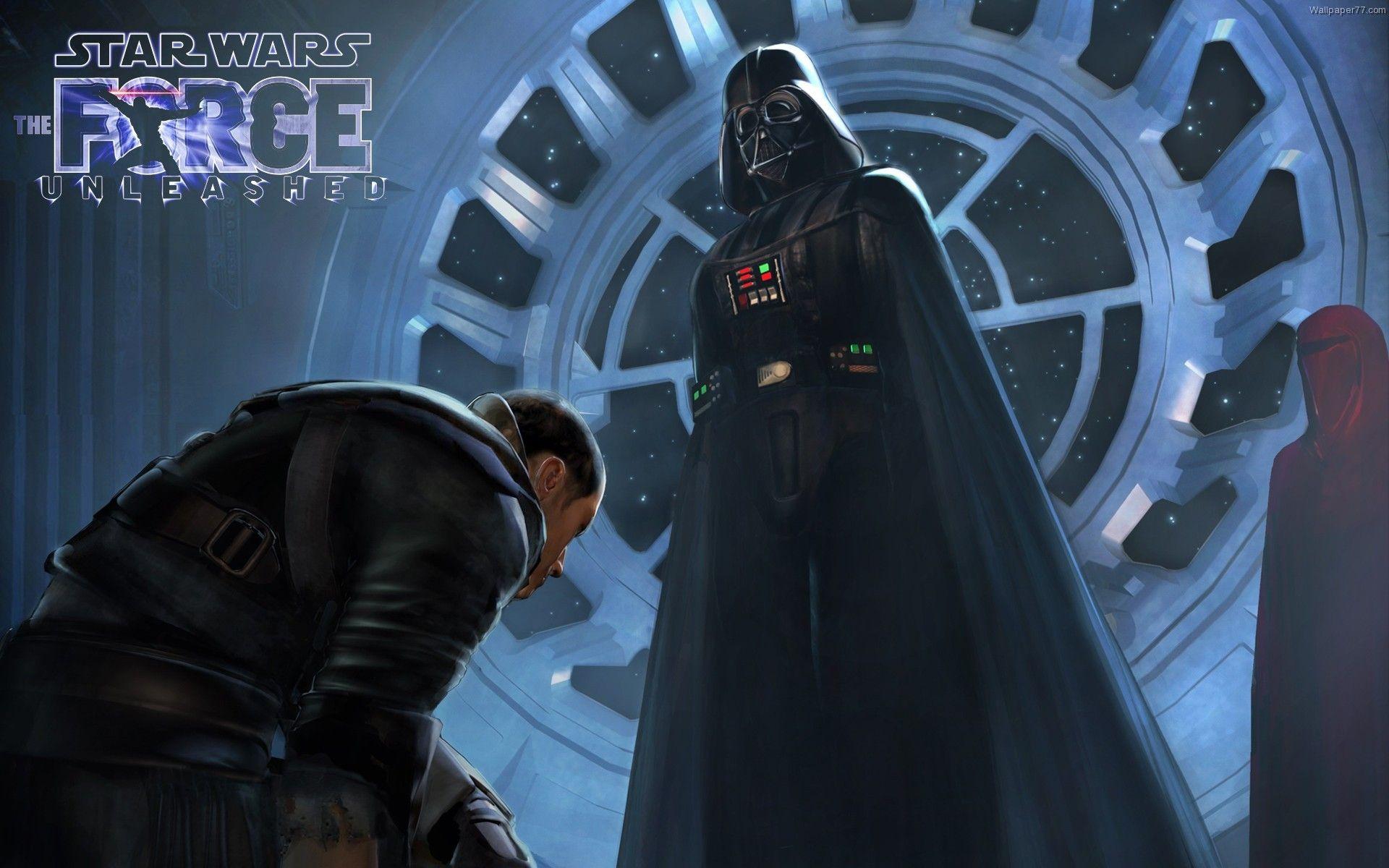 1920x1200 Star wars, starkiller, vader, unleashed, anime, wallpaper