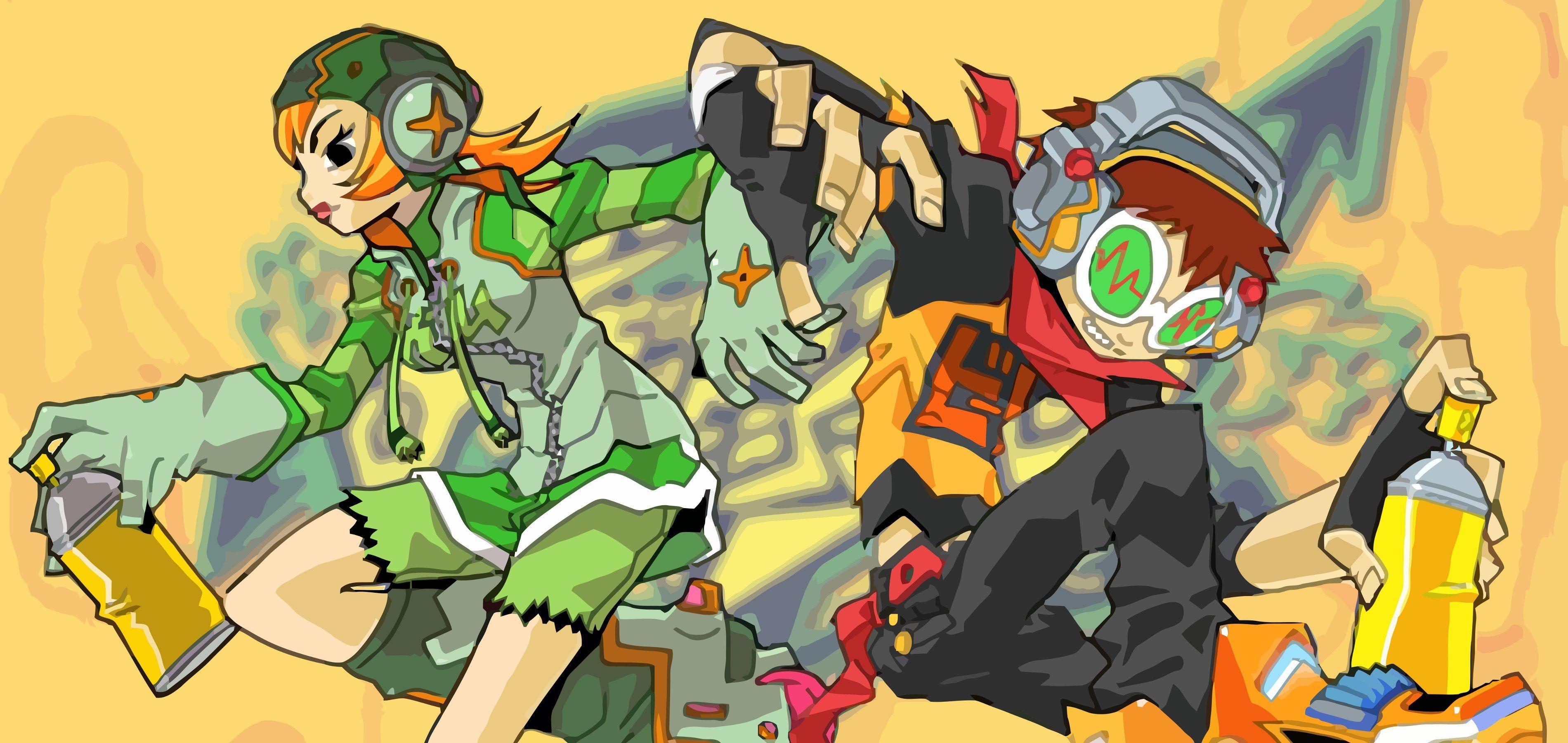 3800x1800 jet, Set, Radio, Action, Platform, Sports, Grind, Sega, Anime