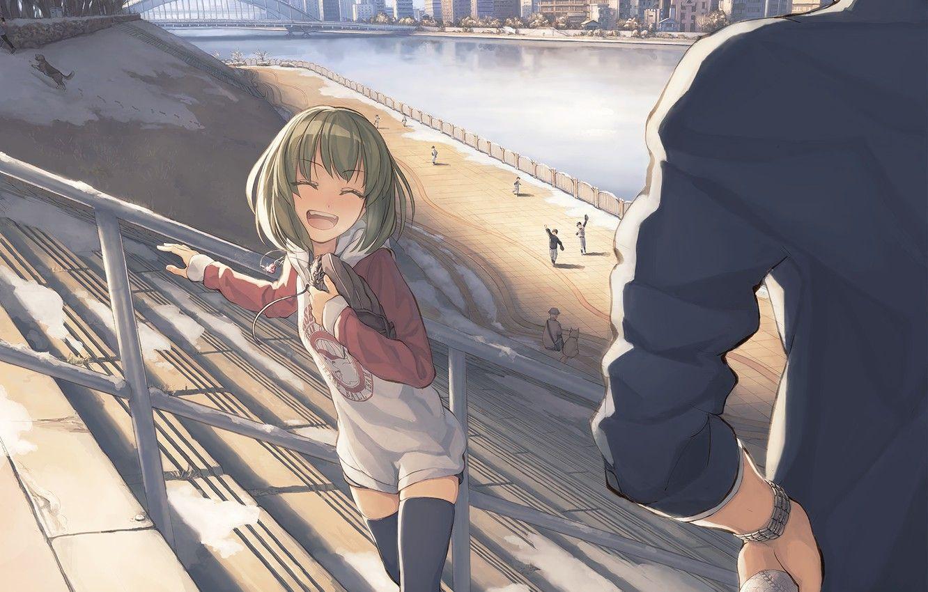 1332x850 Wallpaper sport, anime, art, girl, Idolm image